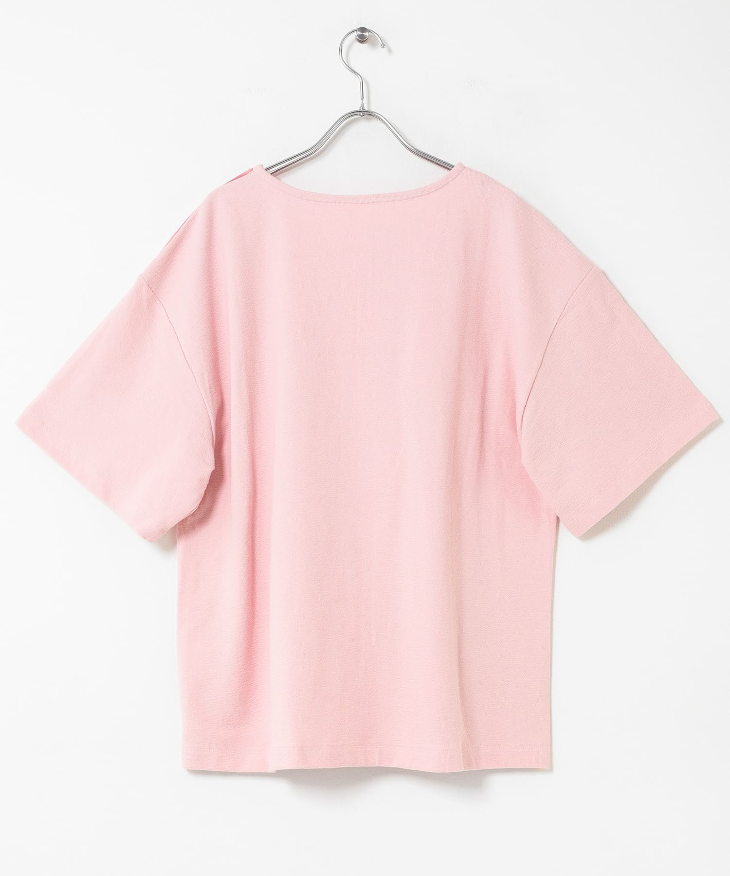 スナップショルダールーズTEE PINK One