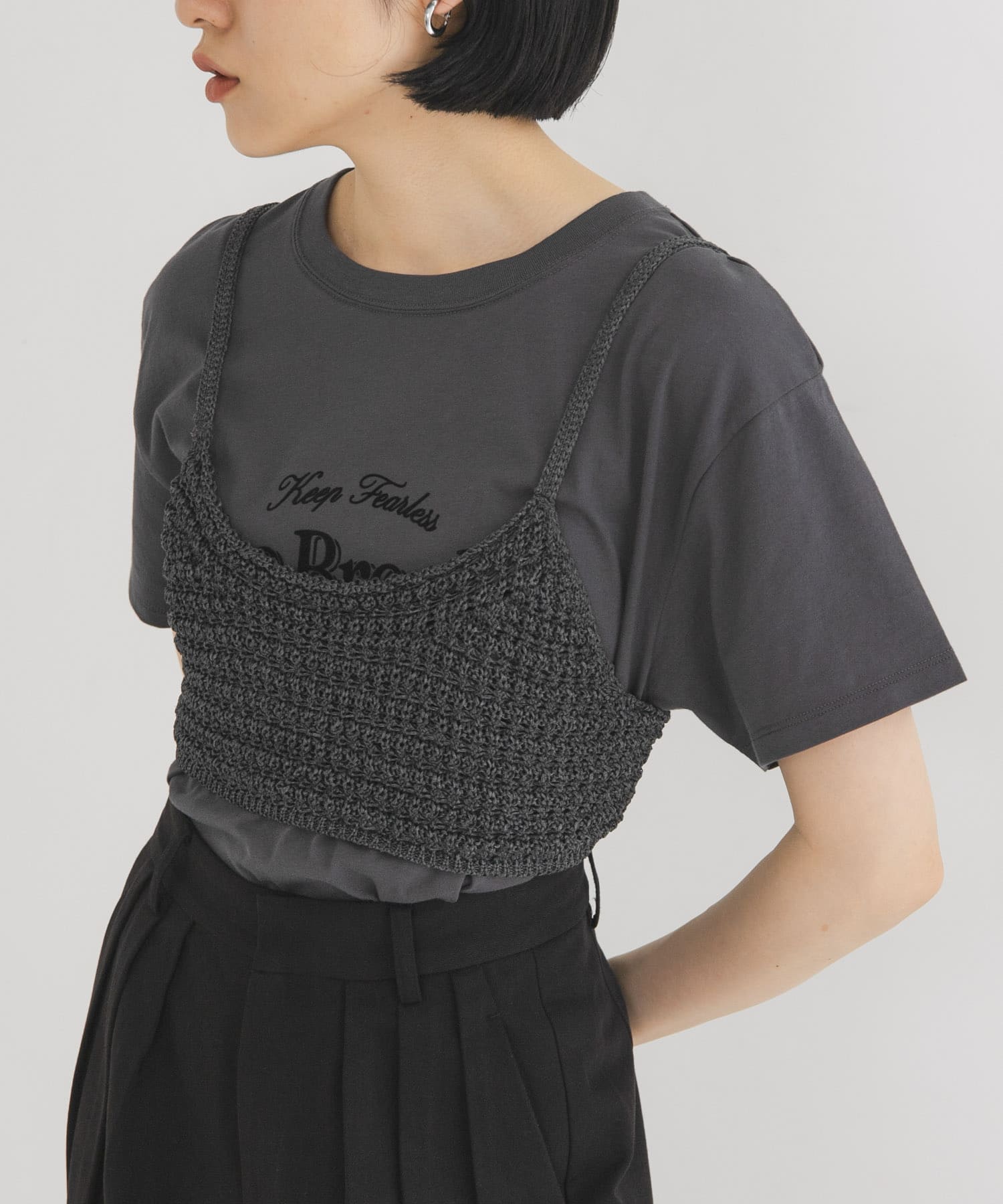 フロッキーロゴTEE