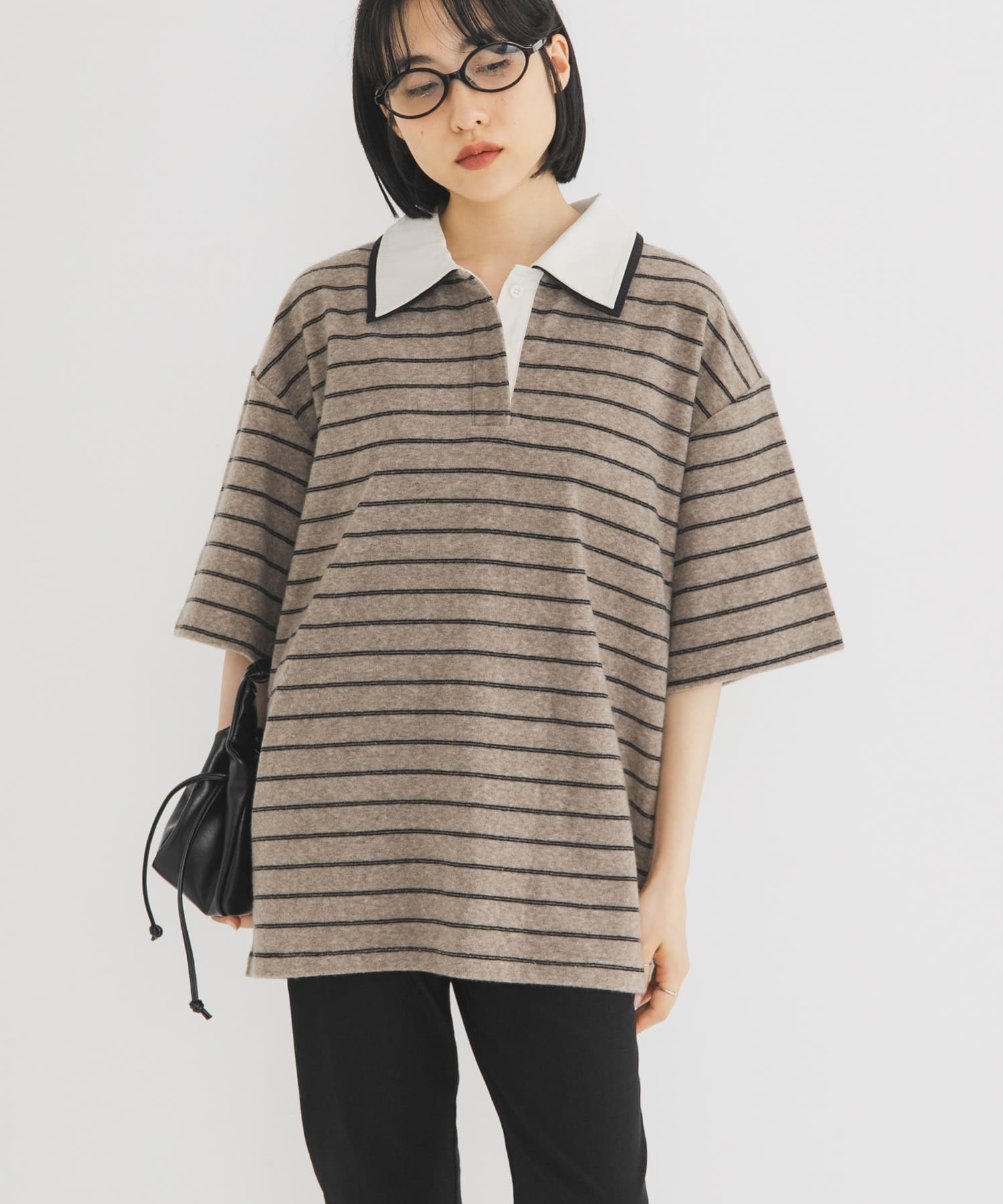 身長：160cm サイズ：one