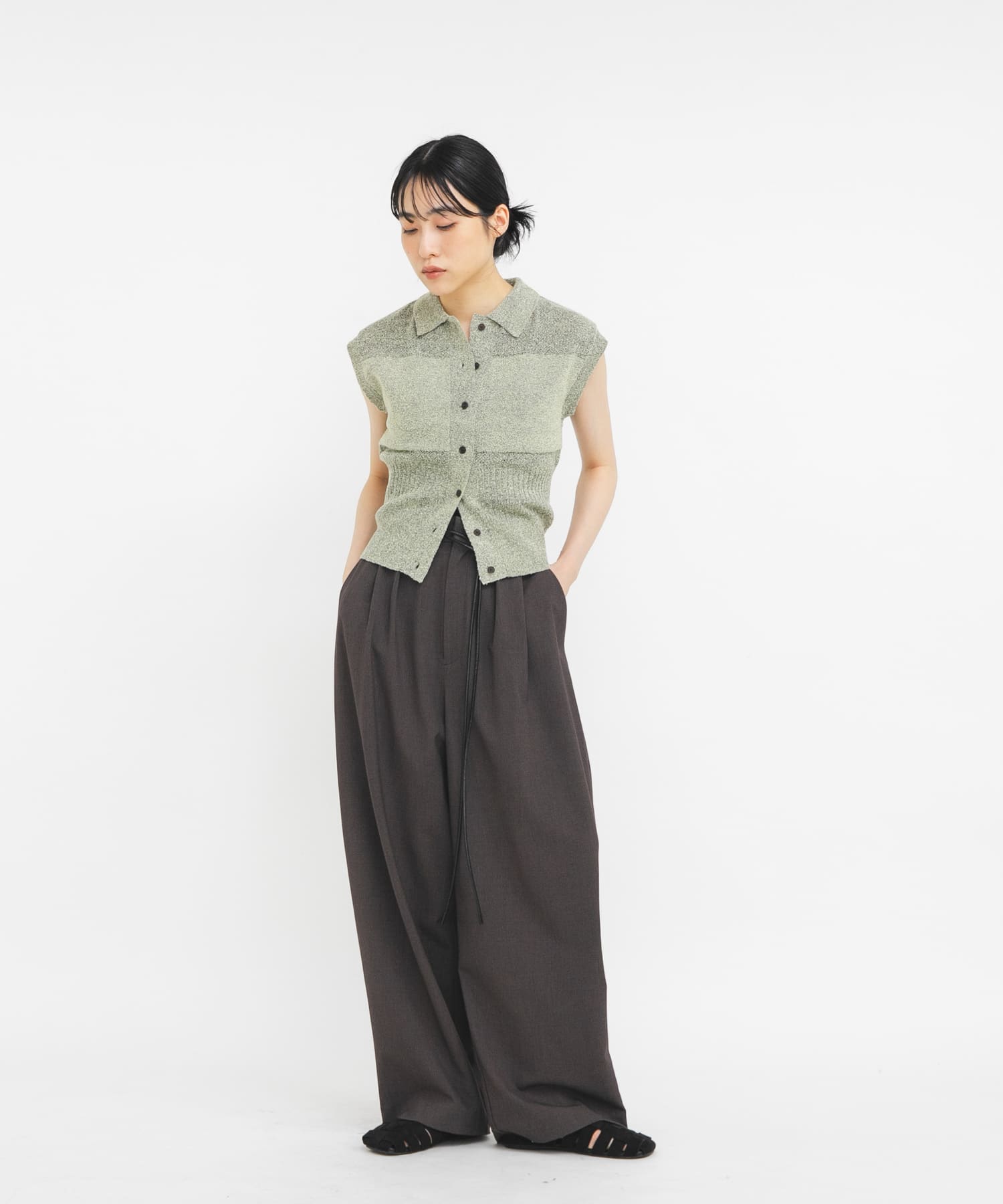 身長：160cm サイズ：one