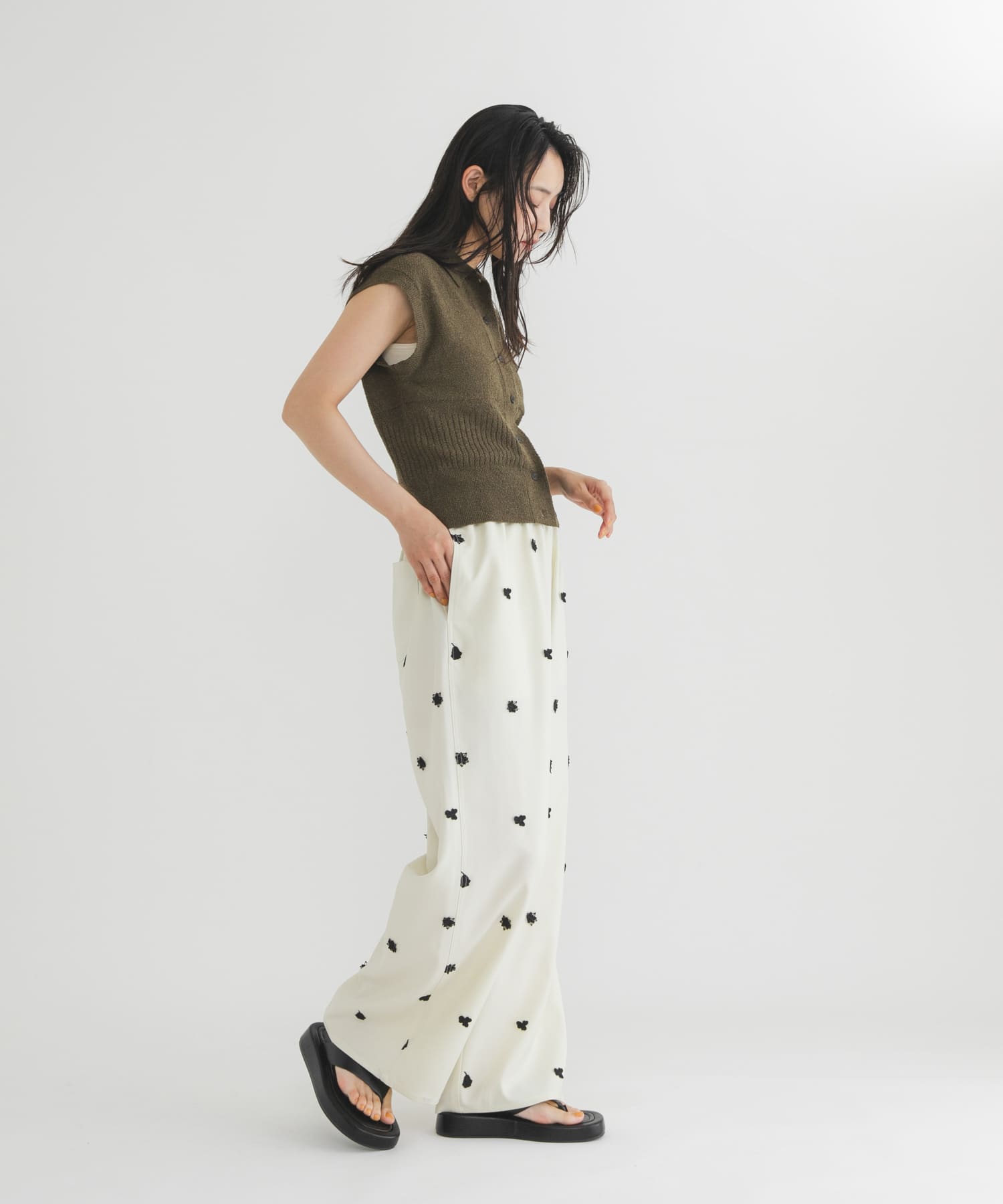 身長：163cm サイズ：one