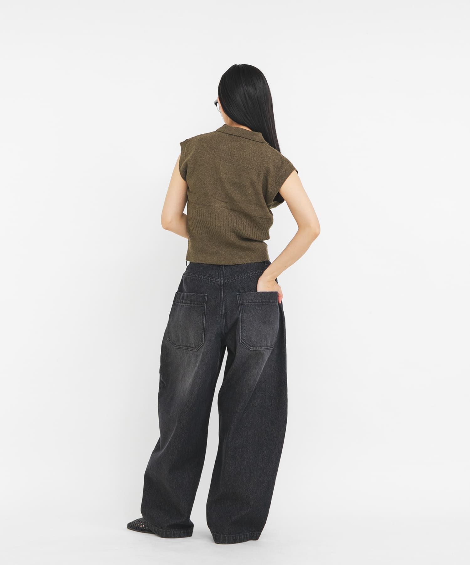 身長：163cm サイズ：one