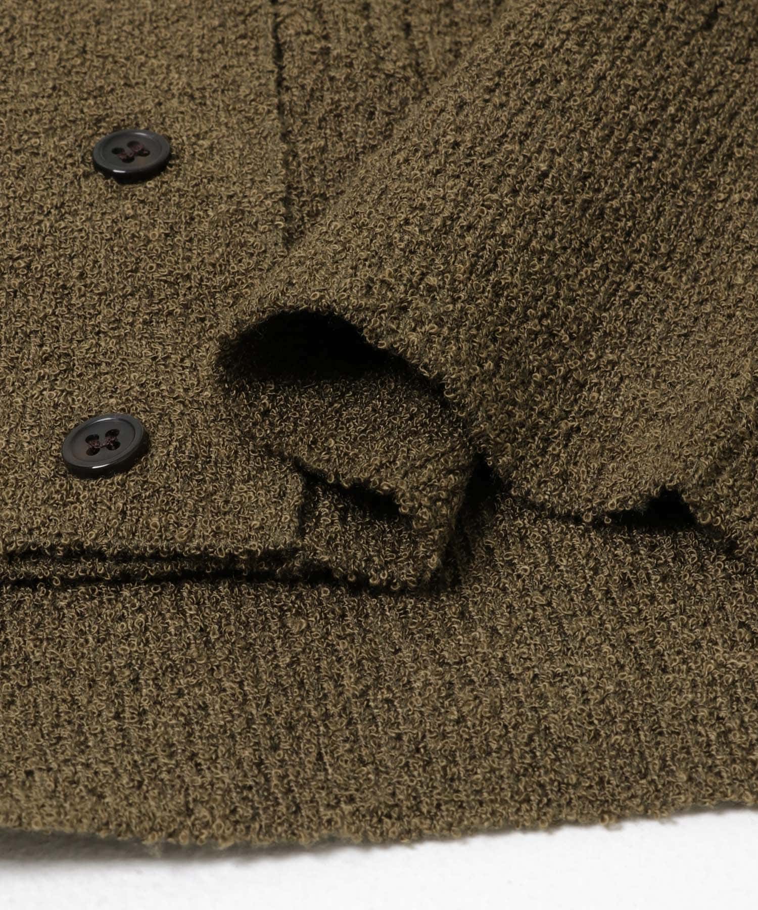 スリーブレスニットシャツ D.OLIVE One