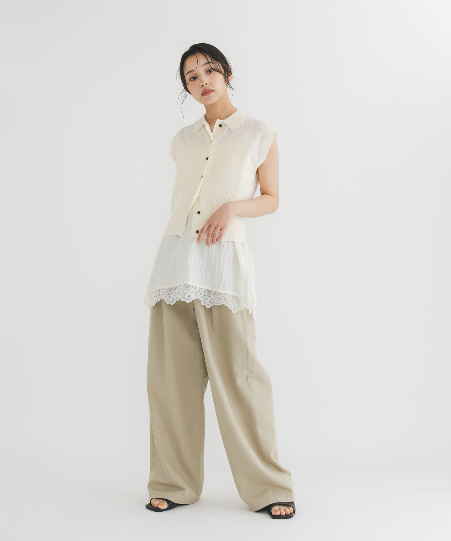 身長：163cm サイズ：one