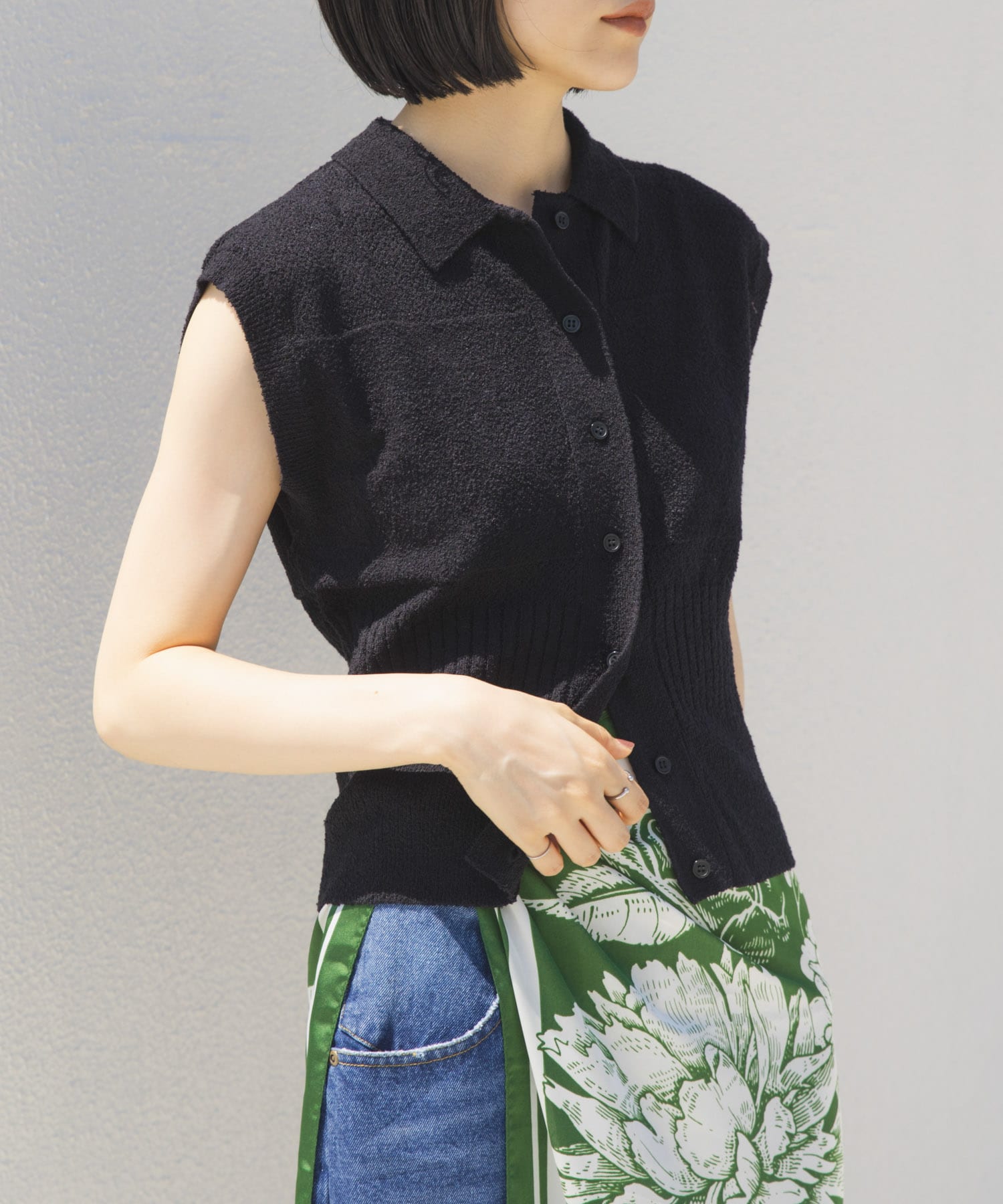 身長：160cm サイズ：one