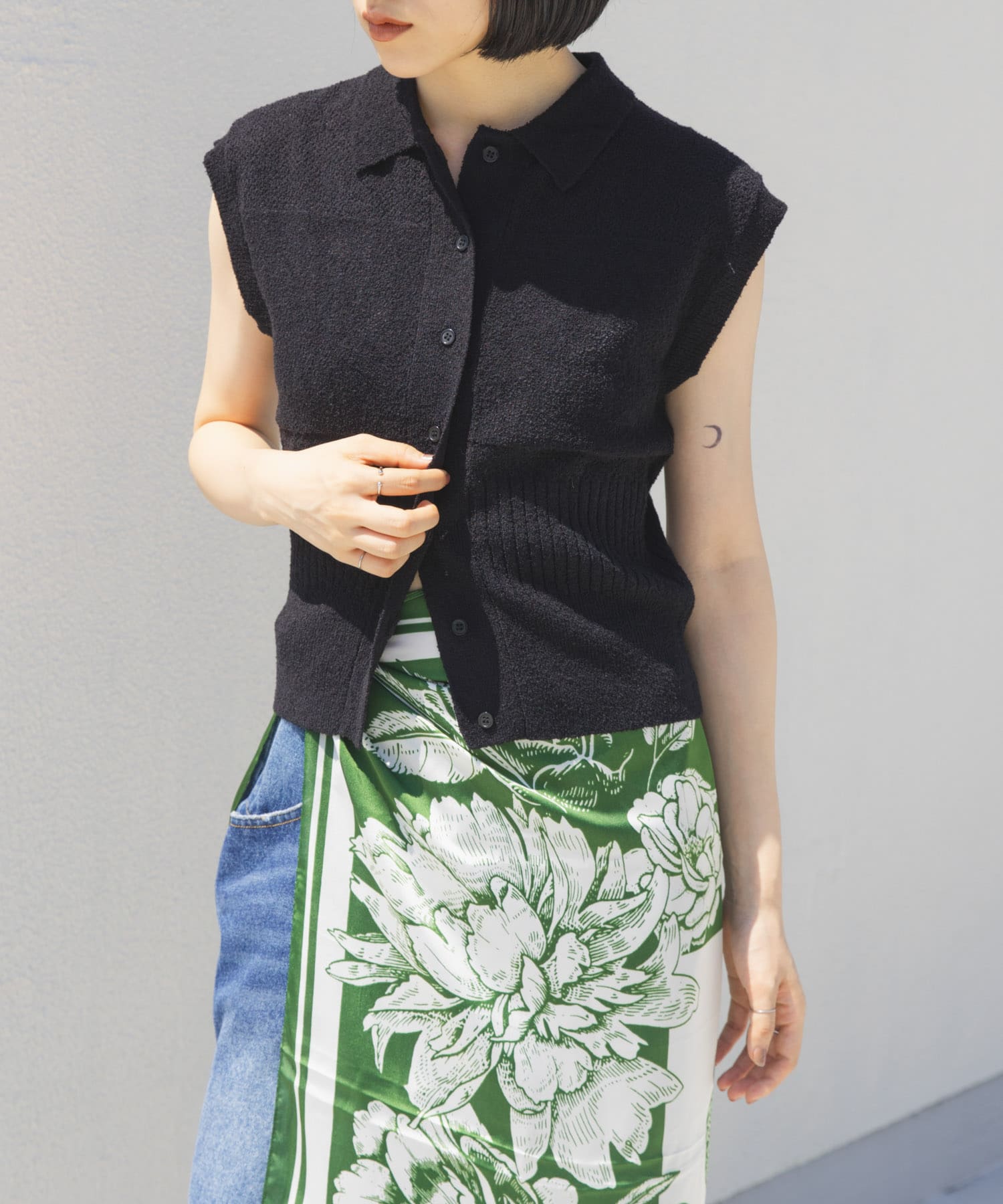 身長：160cm サイズ：one