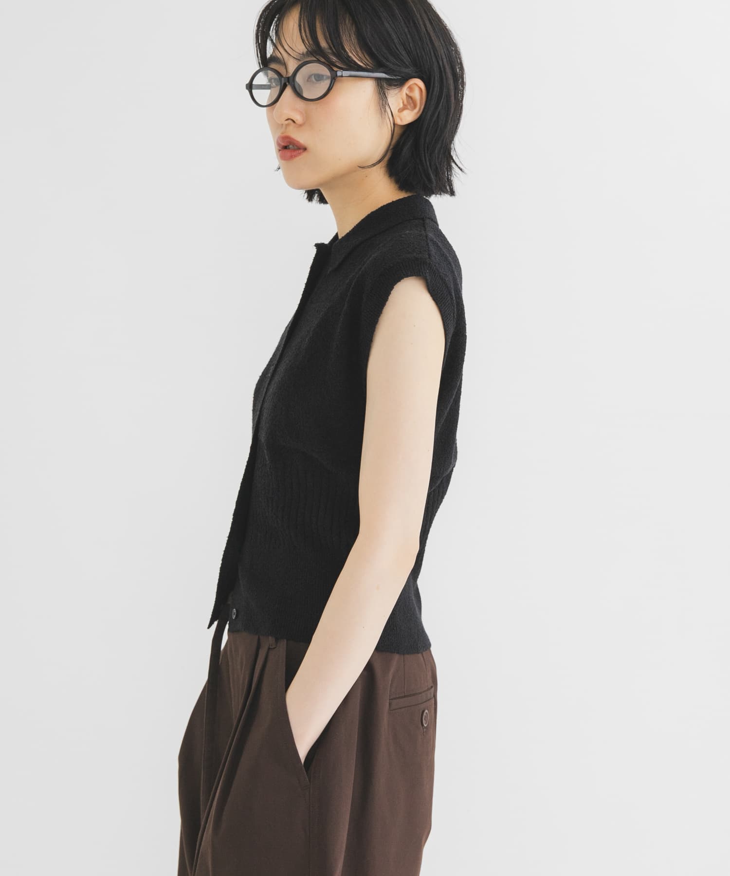 身長：163cm サイズ：one