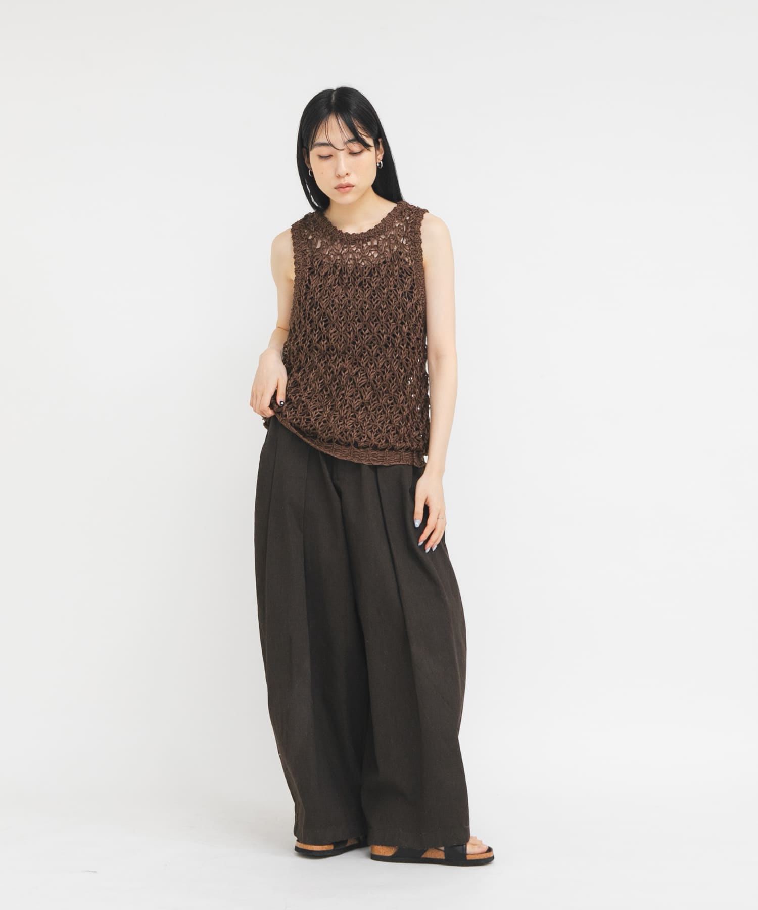 身長 : 160cm サイズ : one