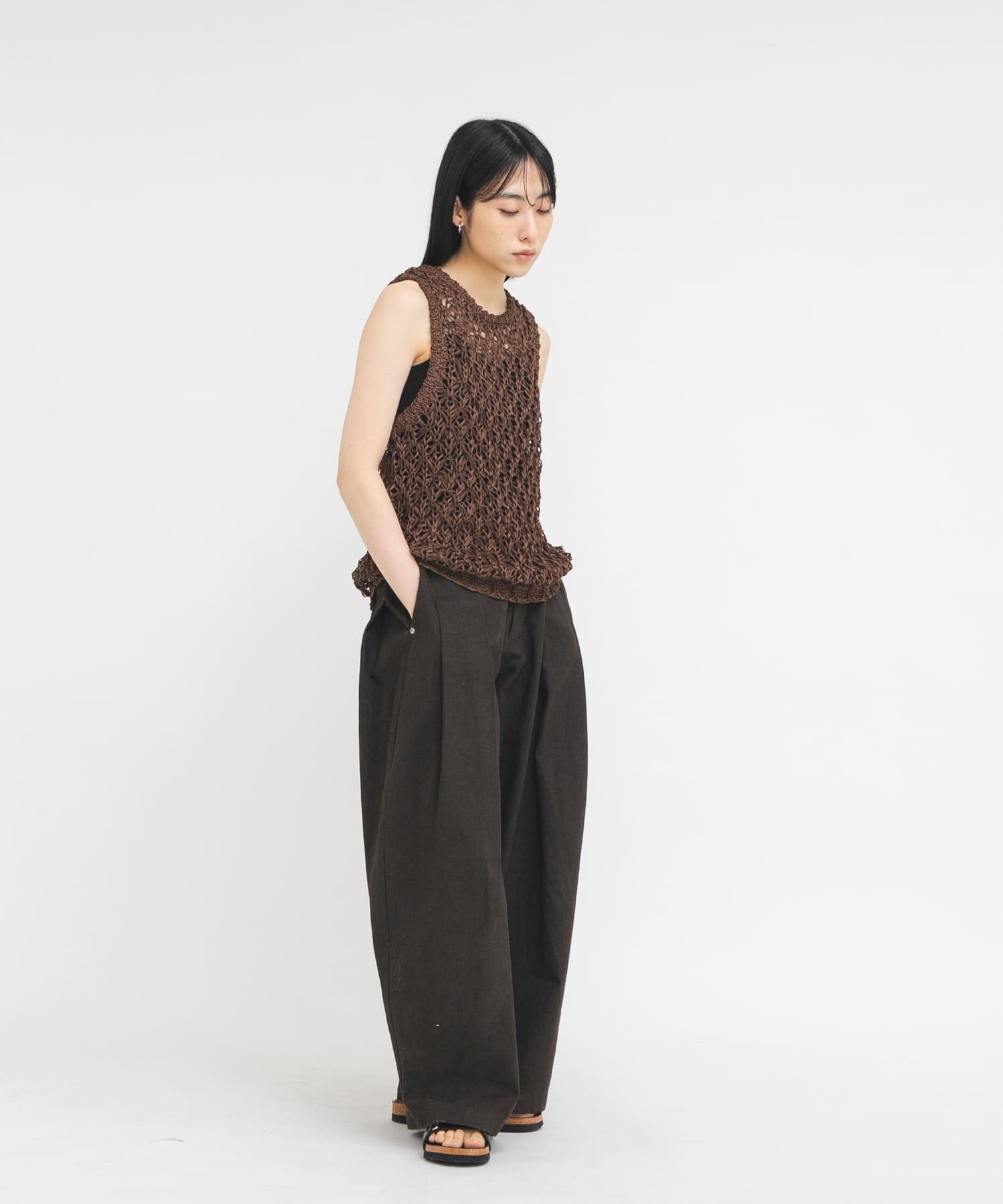 身長 : 160cm サイズ : one