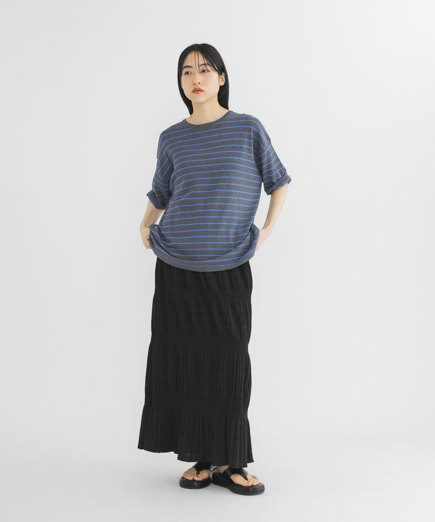 身長：160cm サイズ：one