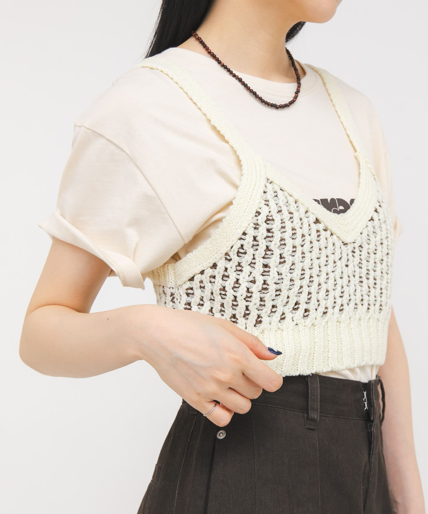 身長 : 160cm サイズ : one