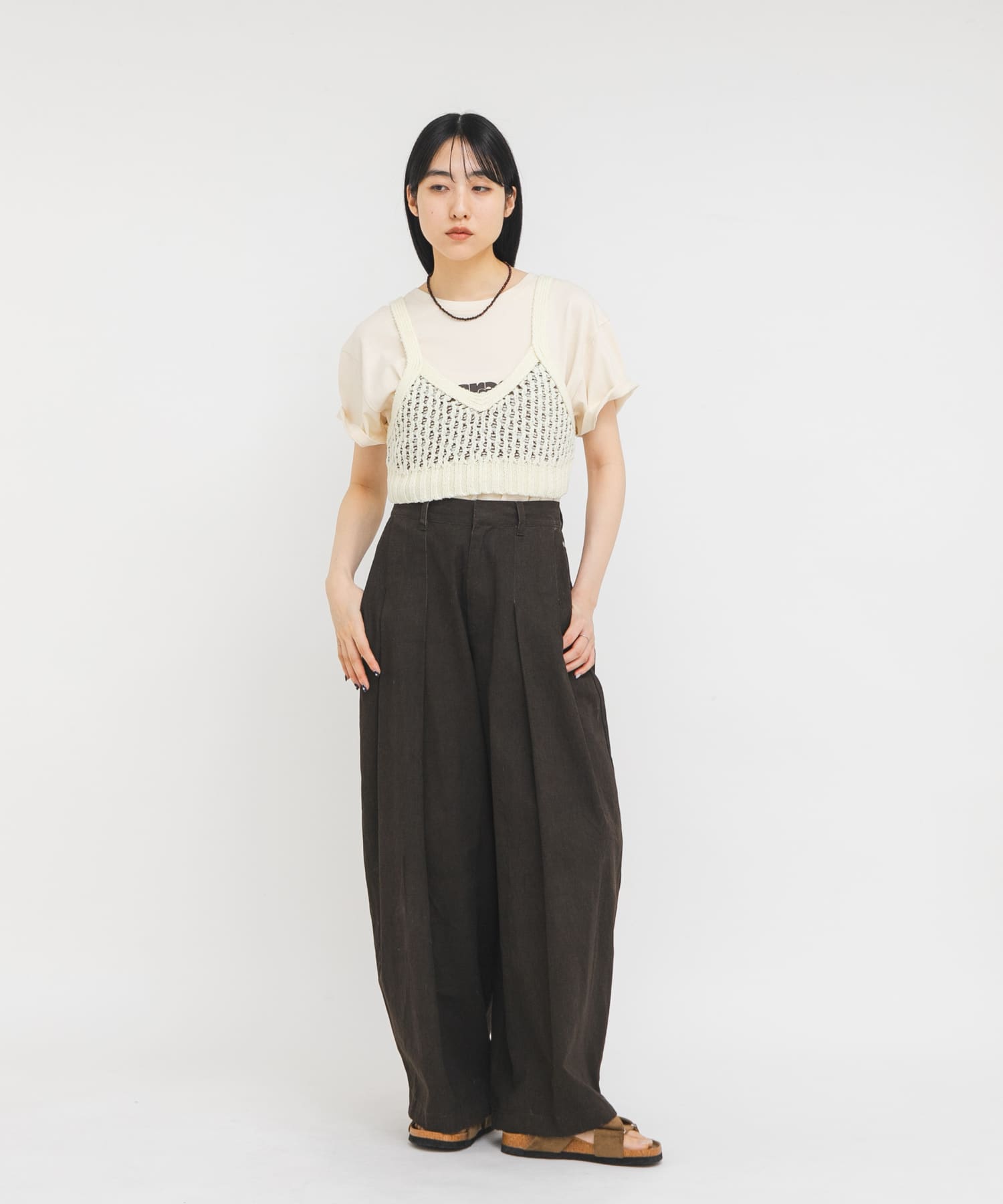 身長 : 160cm サイズ : one