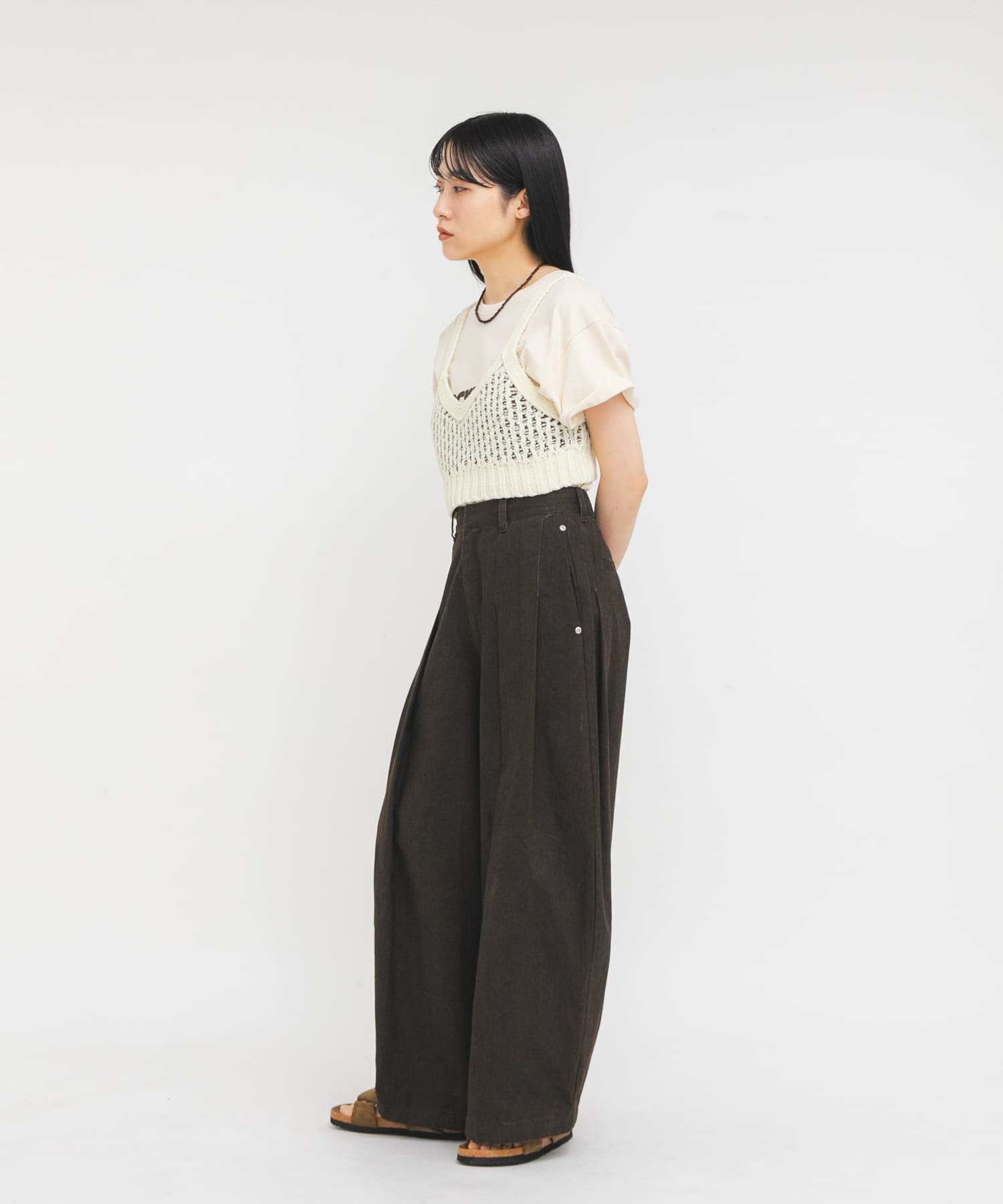 身長 : 160cm サイズ : one