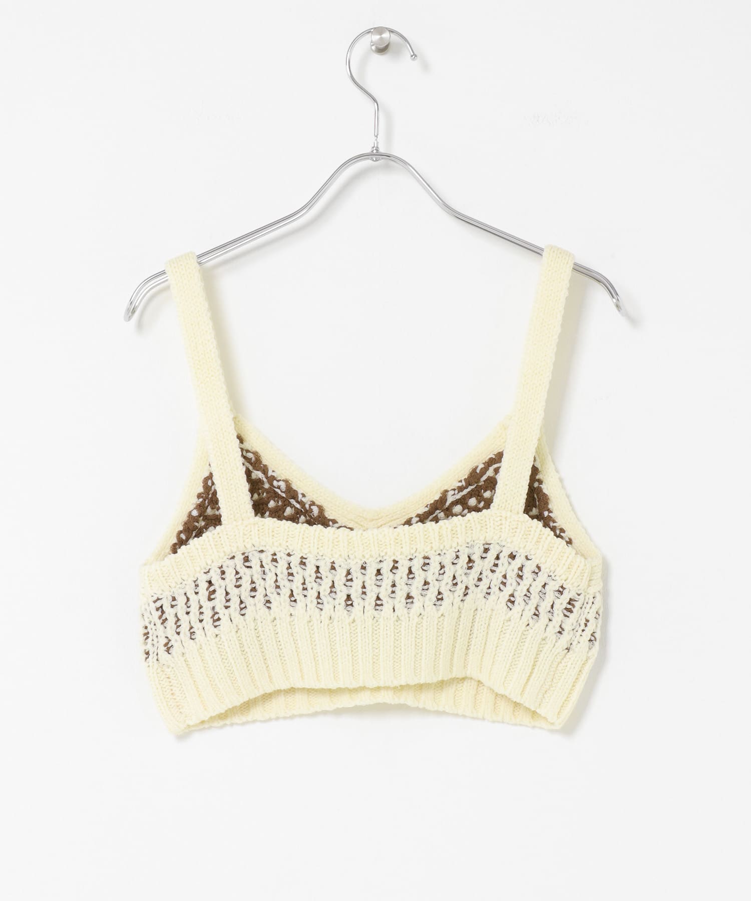 ハニカムニットブラビスチェ IVO×BRN One