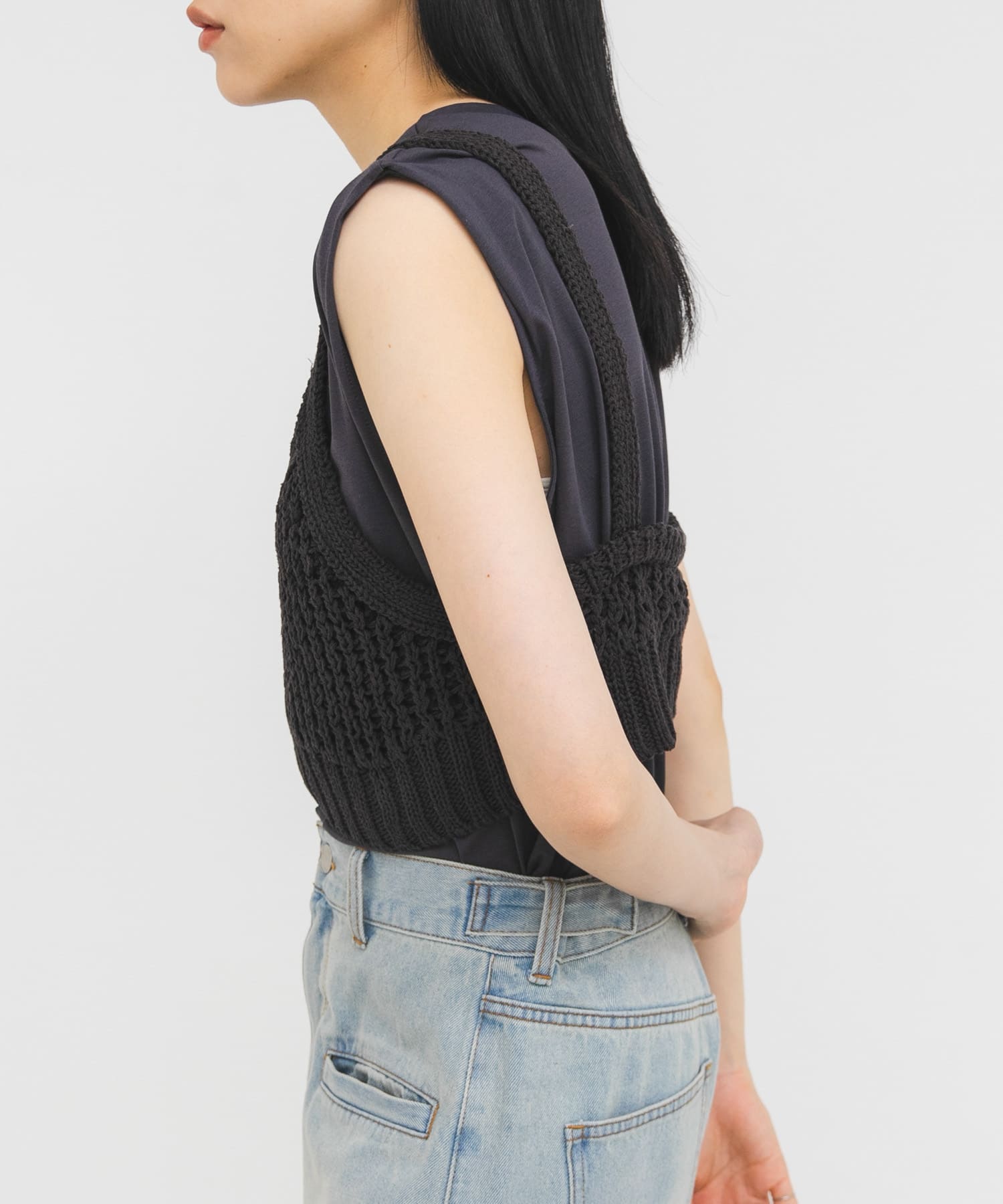 身長 : 160cm サイズ : one