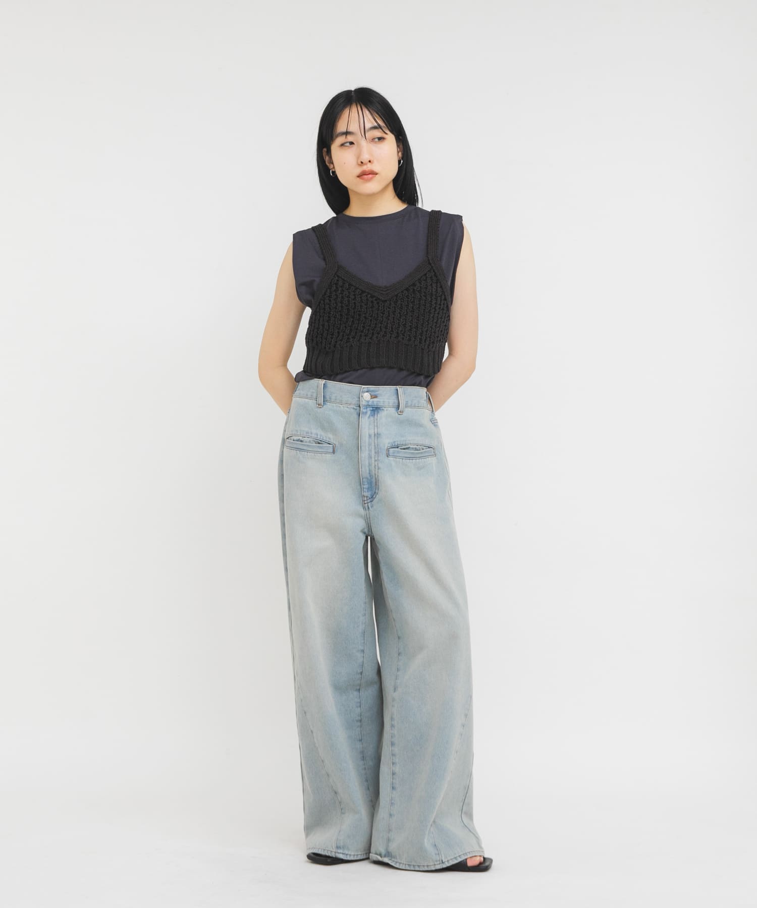 身長 : 160cm サイズ : one