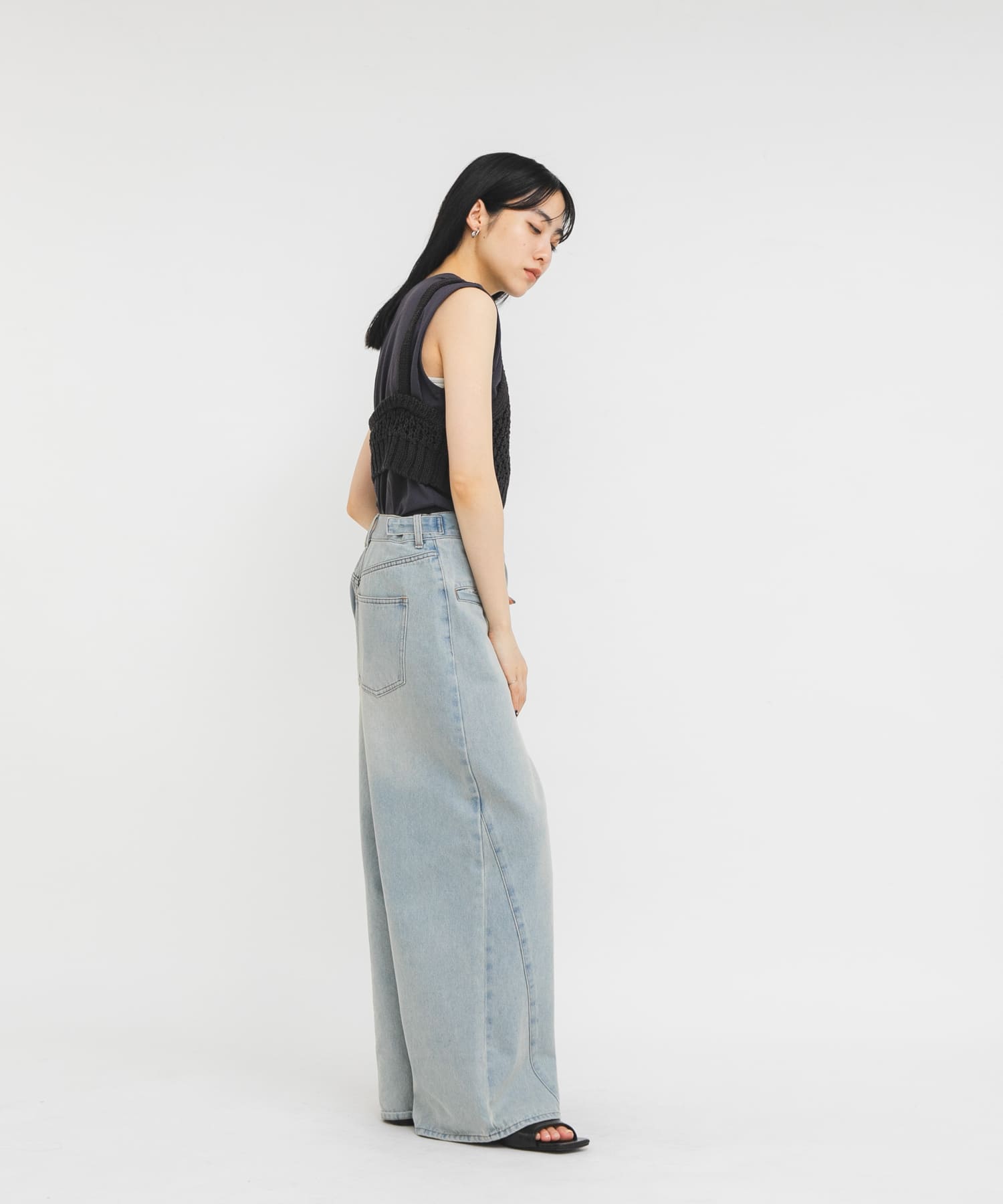 身長 : 160cm サイズ : one