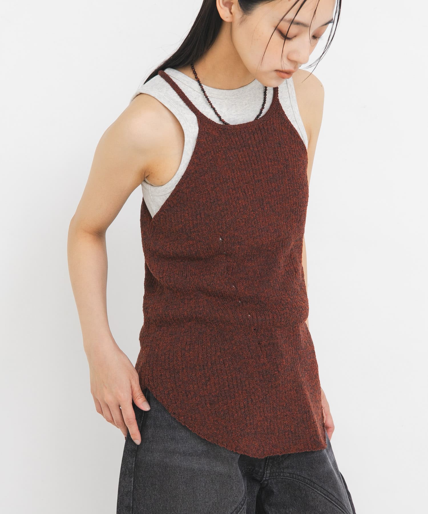 身長 : 160cm サイズ : one