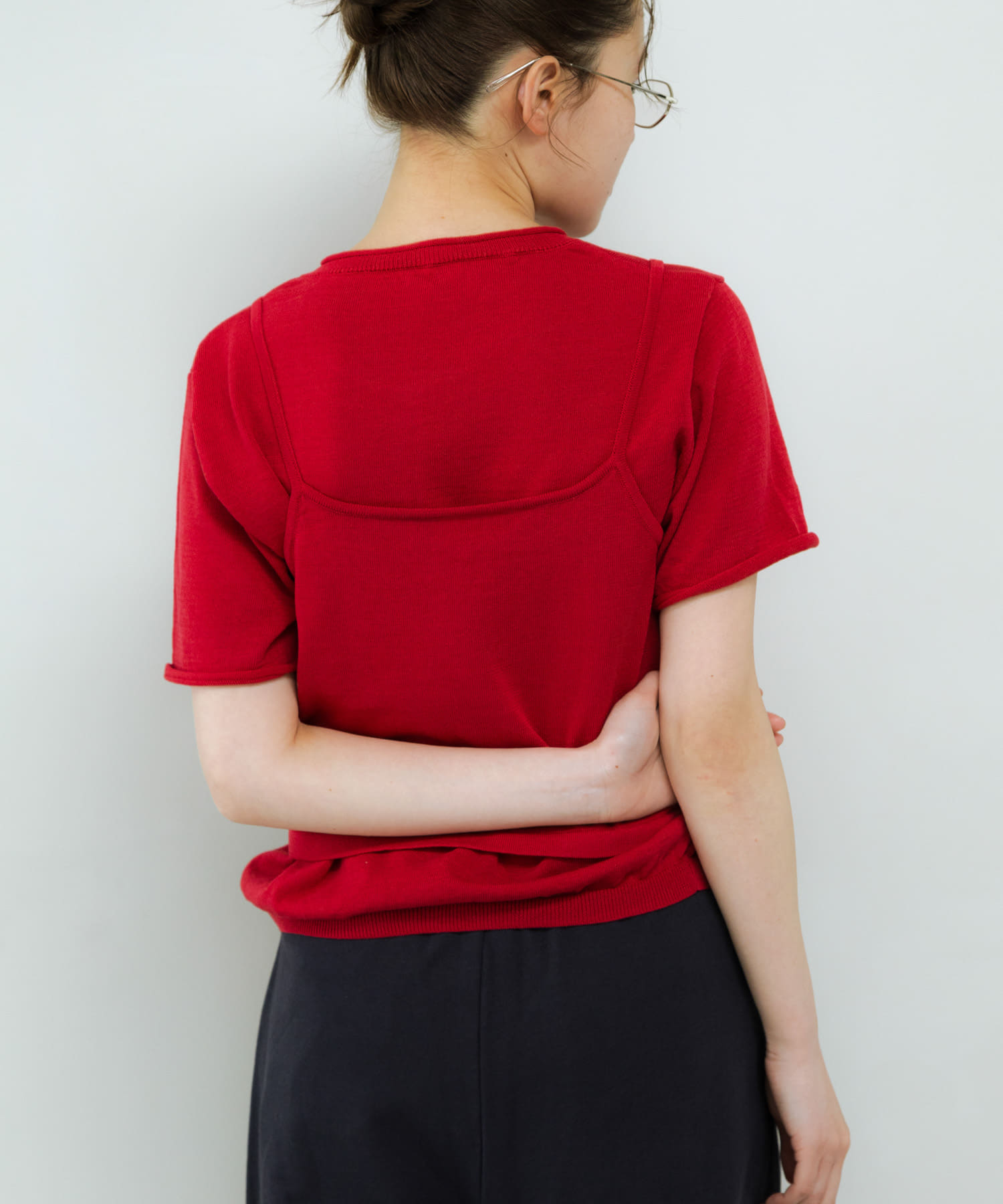 身長 : 159cm サイズ : one