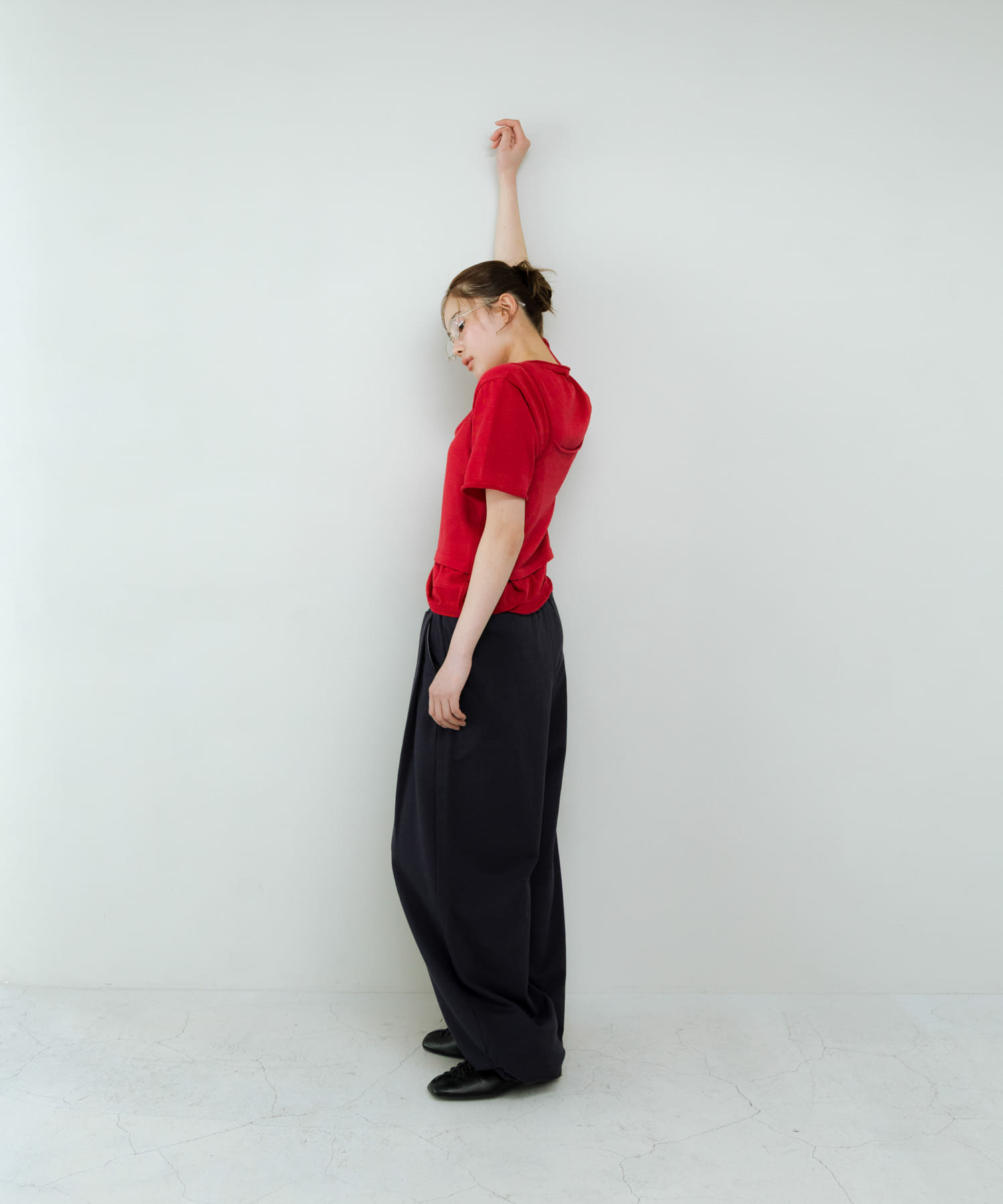 身長 : 159cm サイズ : one