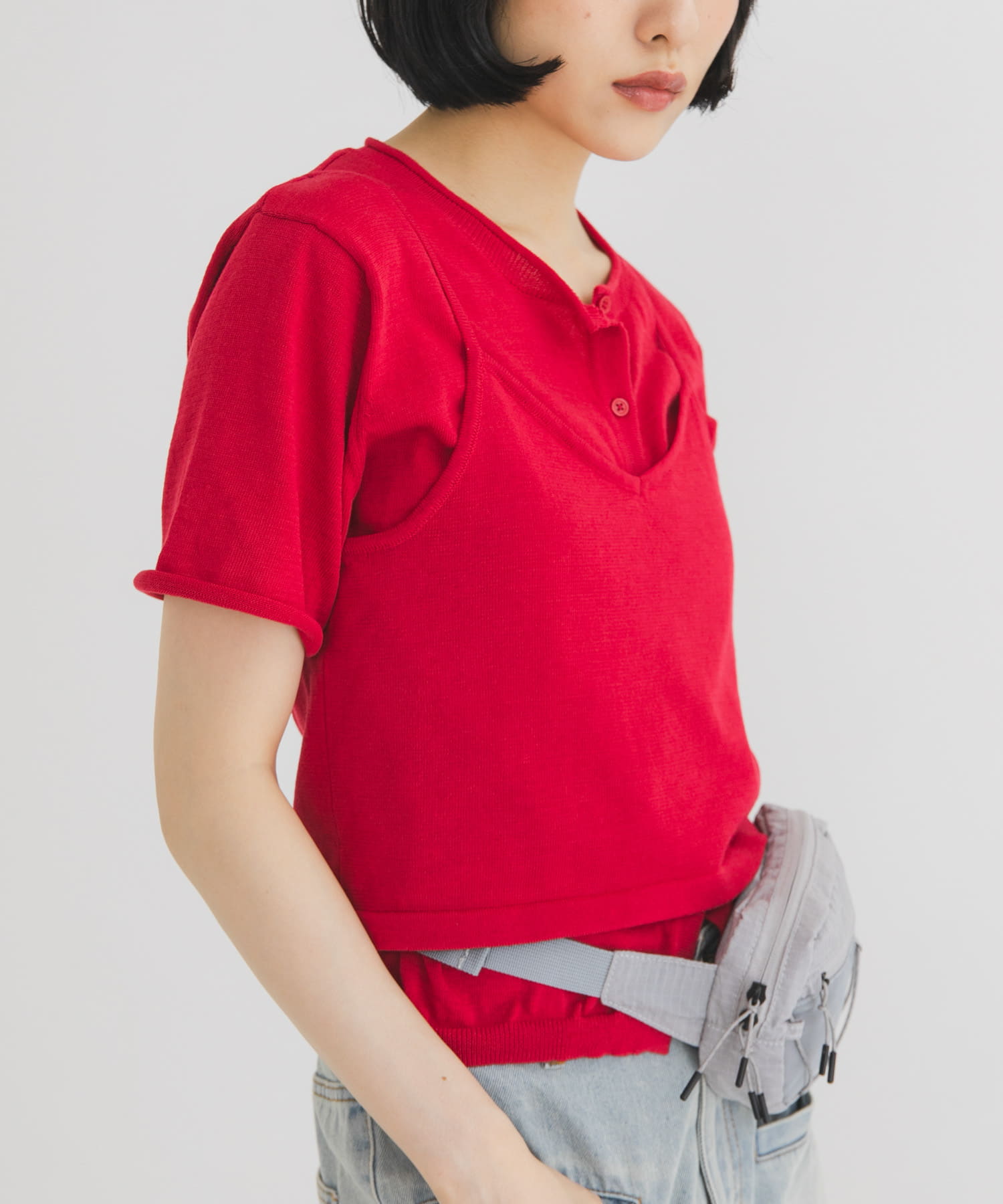 身長 : 160cm サイズ : one