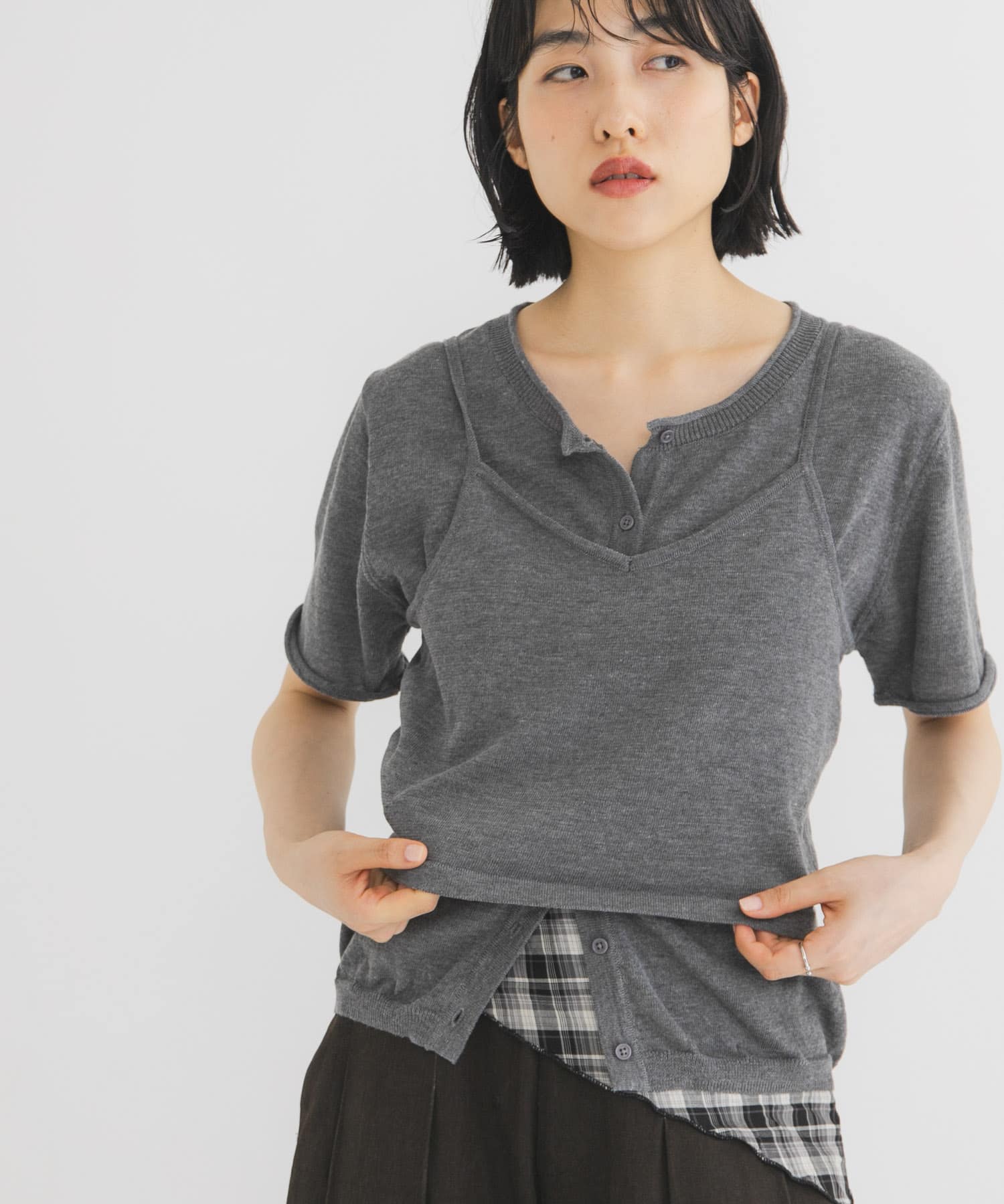 身長 : 160cm サイズ : one