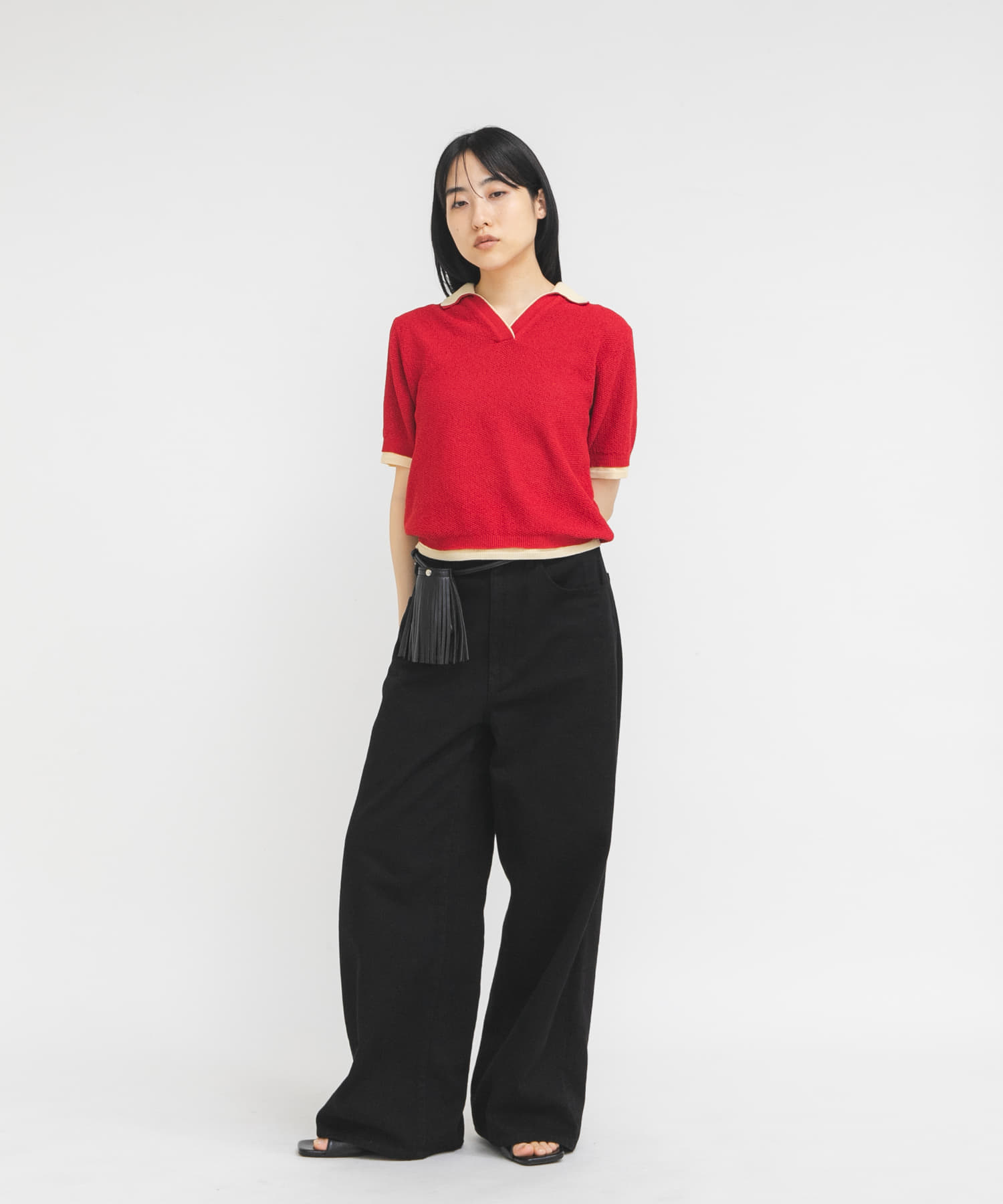 身長：160cm サイズ：one