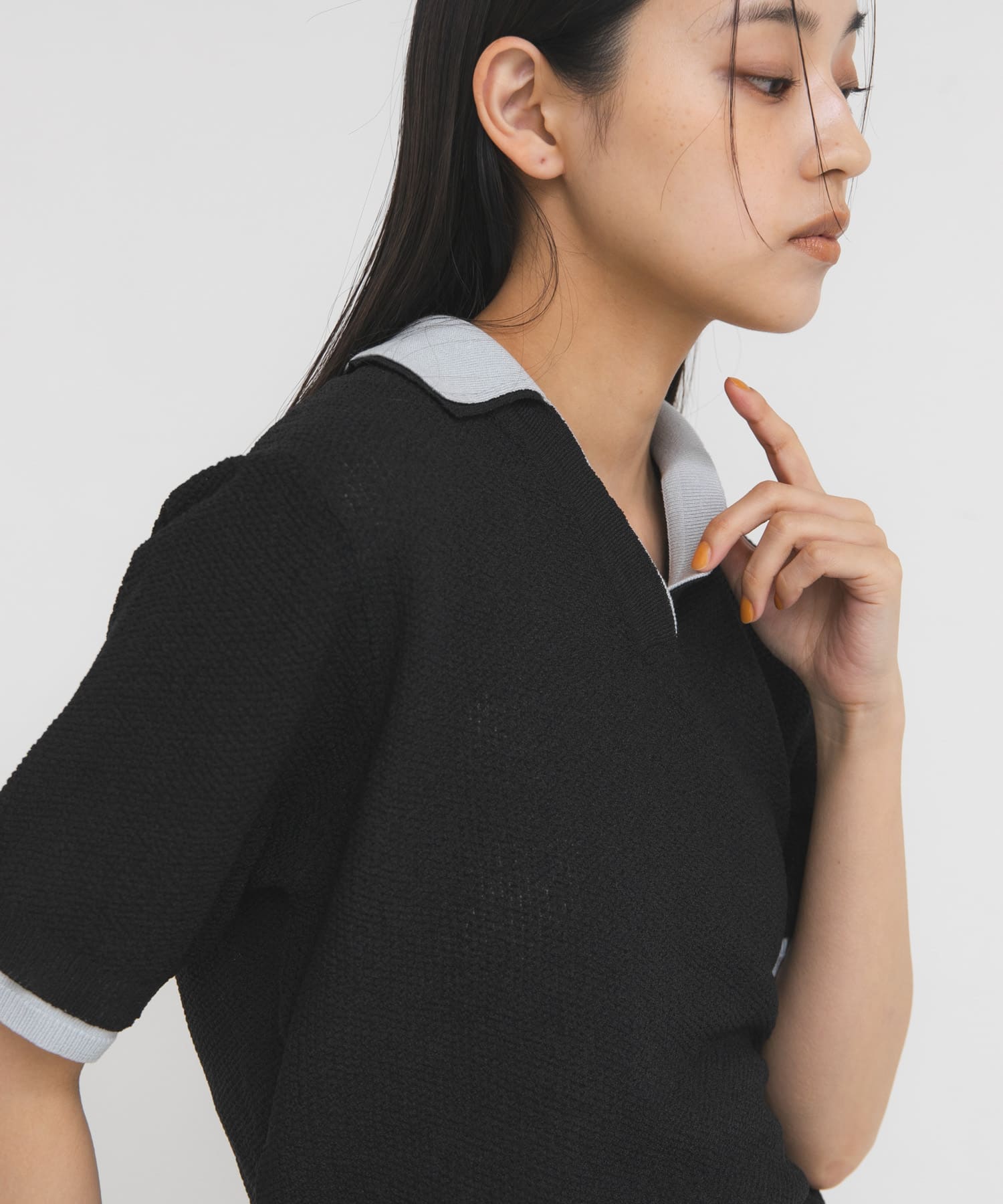身長：163cm サイズ：one