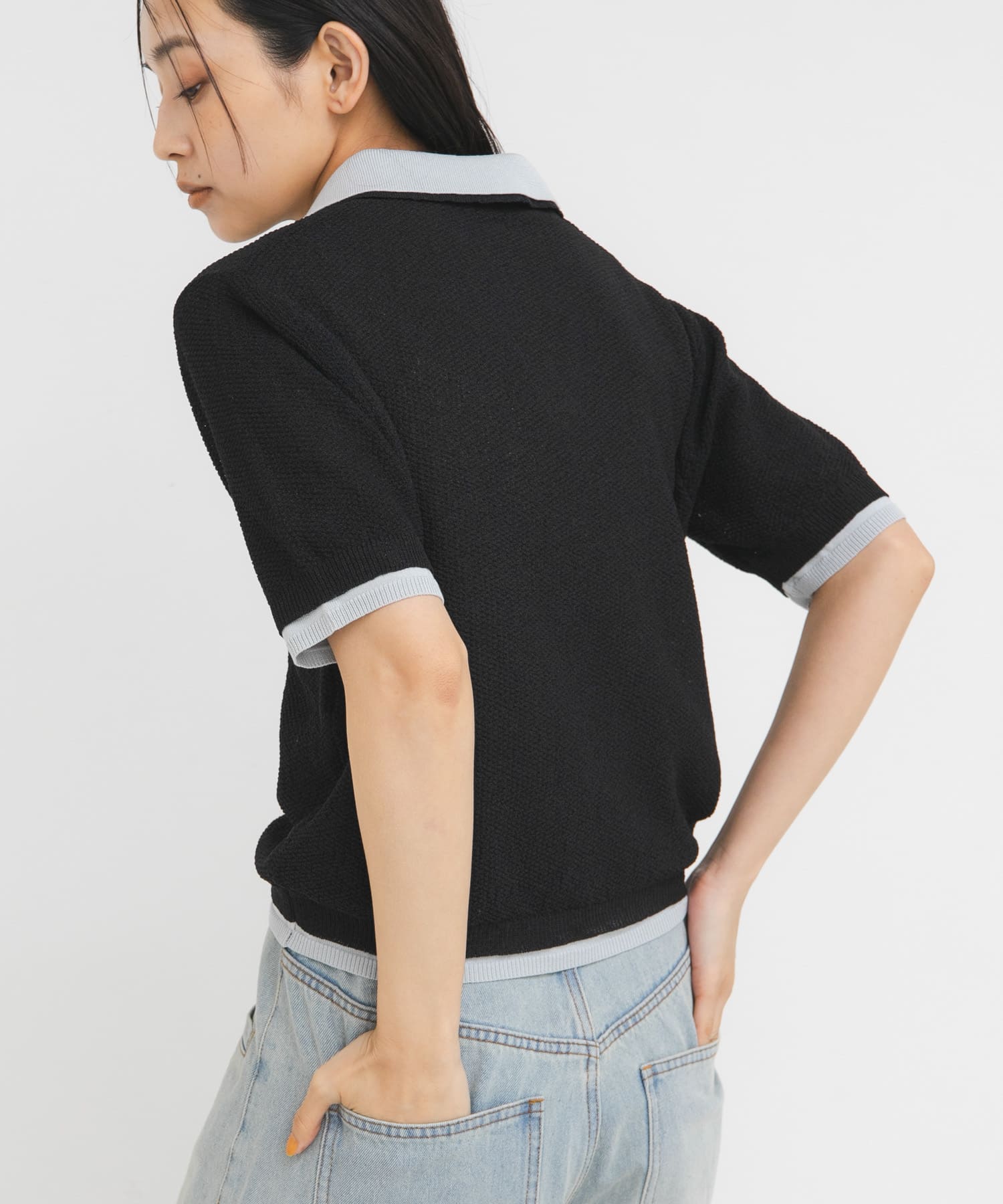 身長：163cm サイズ：one