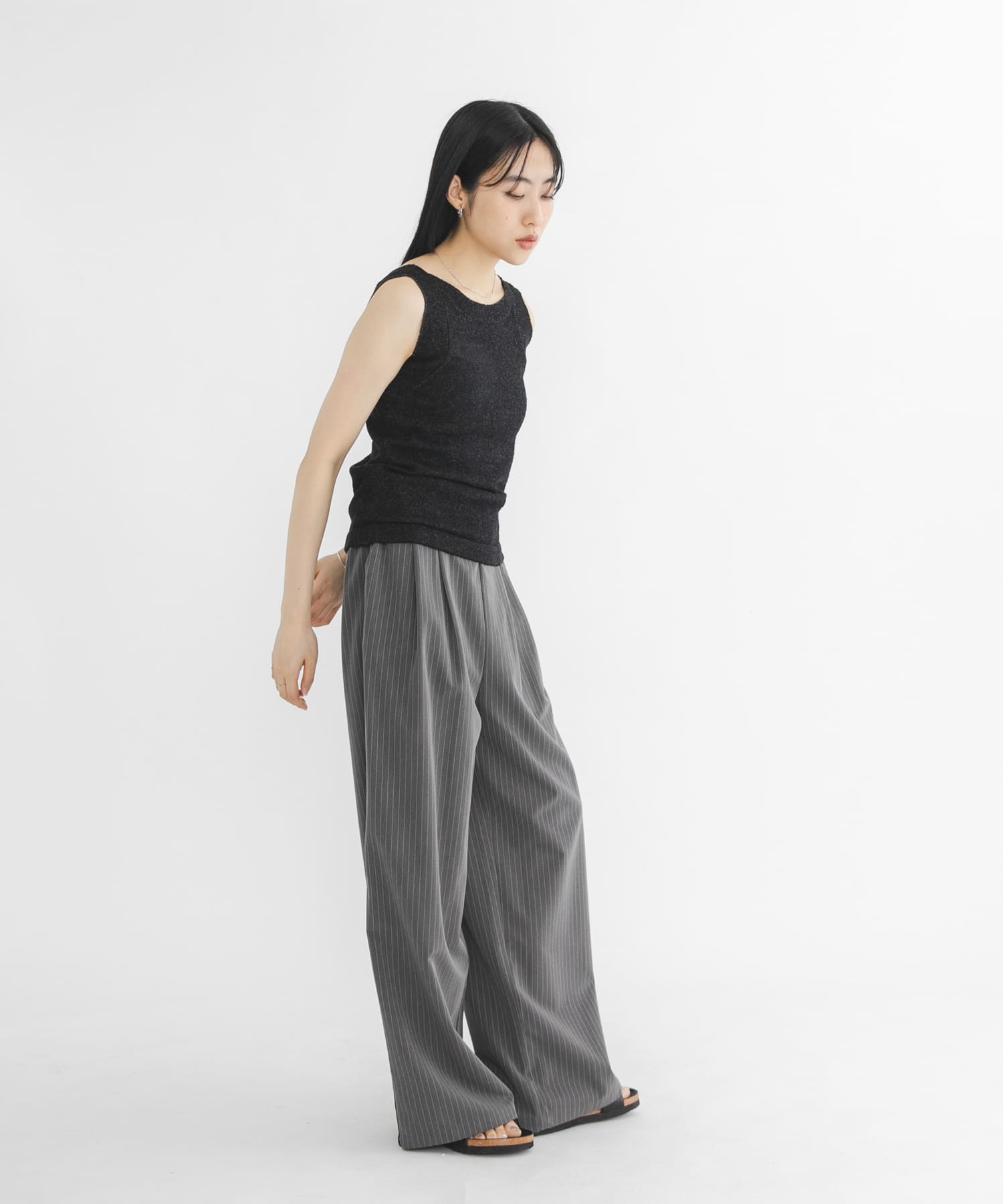 身長：160cm サイズ：one