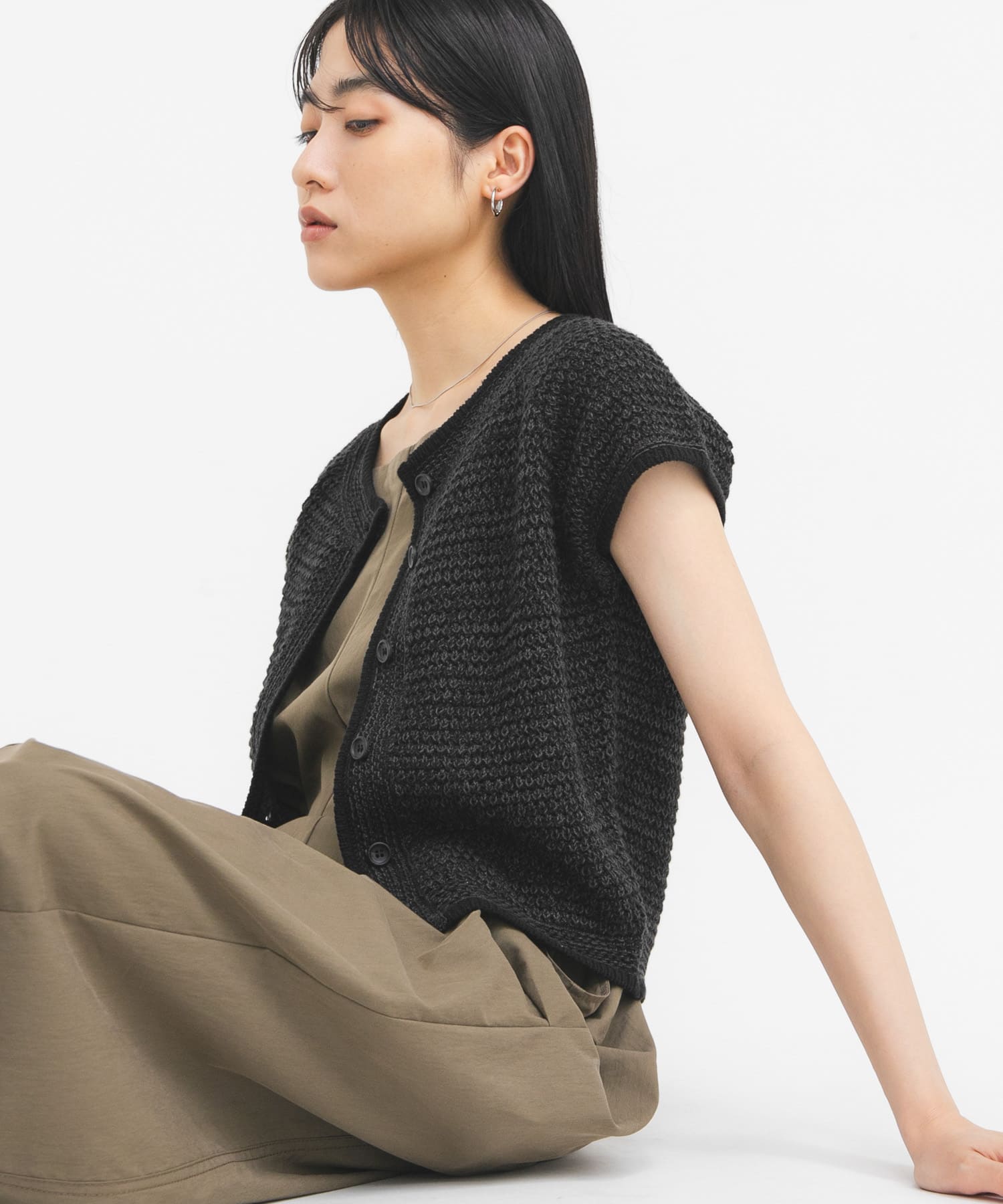 身長：160cm サイズ：one