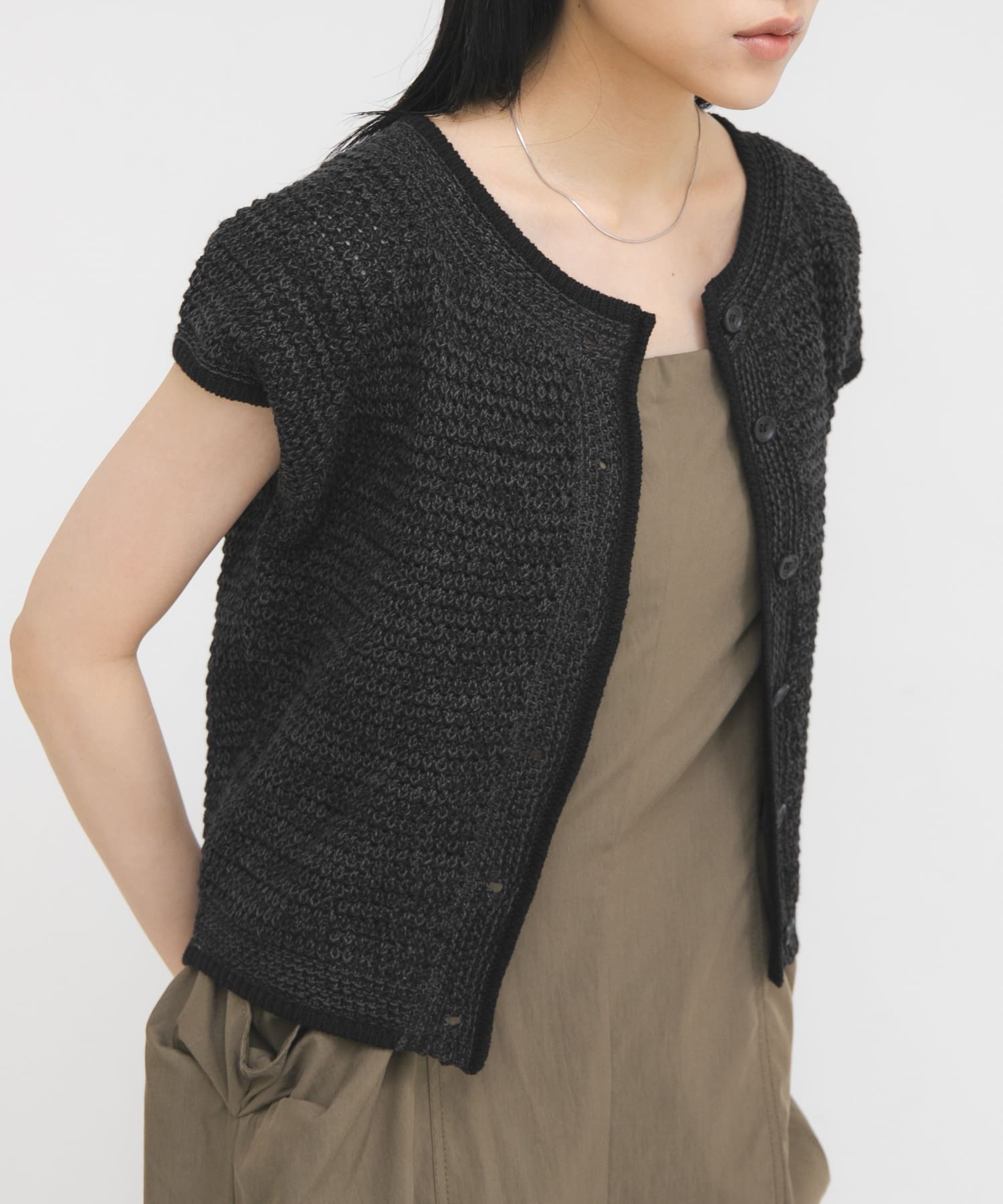 身長：160cm サイズ：one