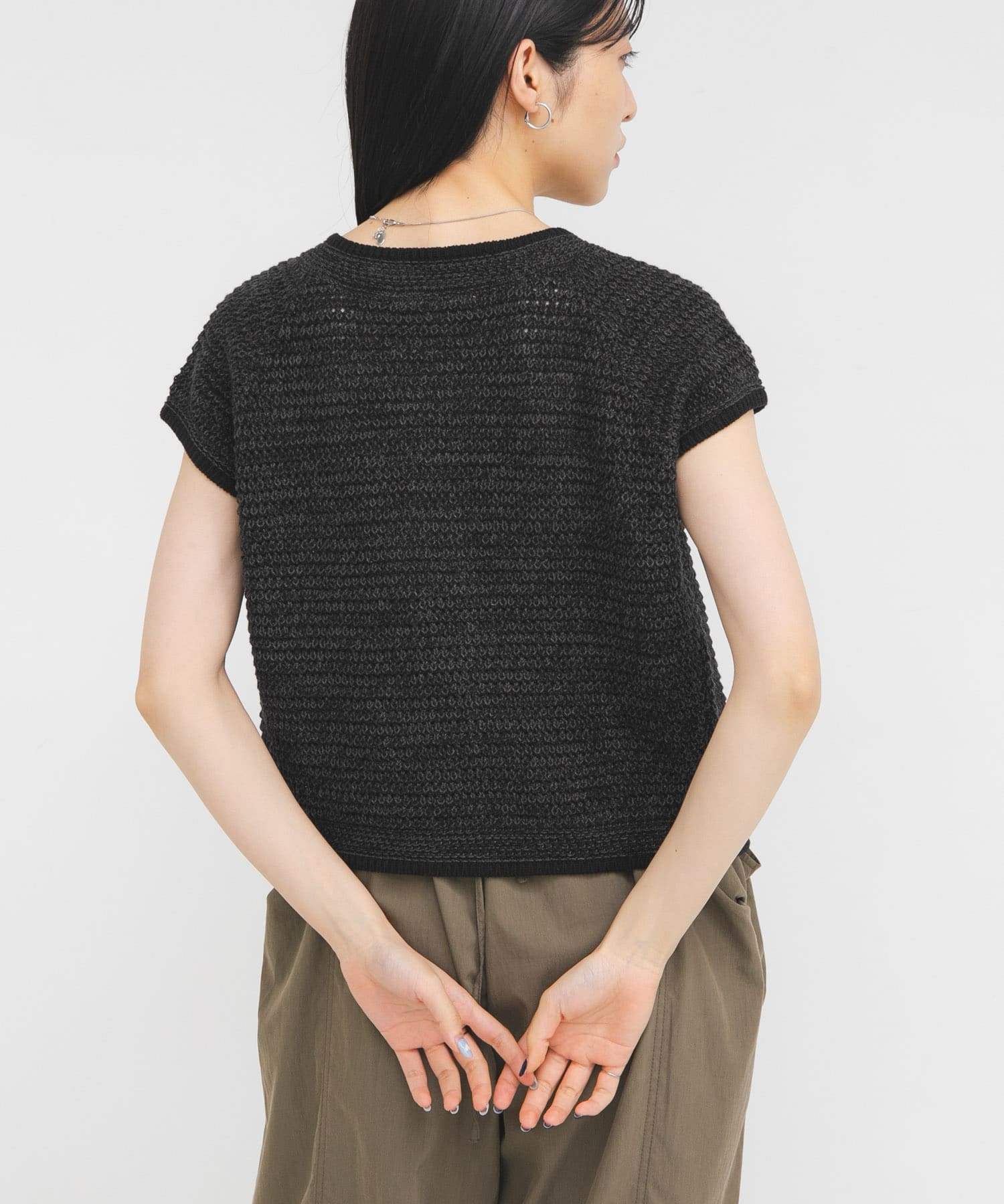 身長：160cm サイズ：one