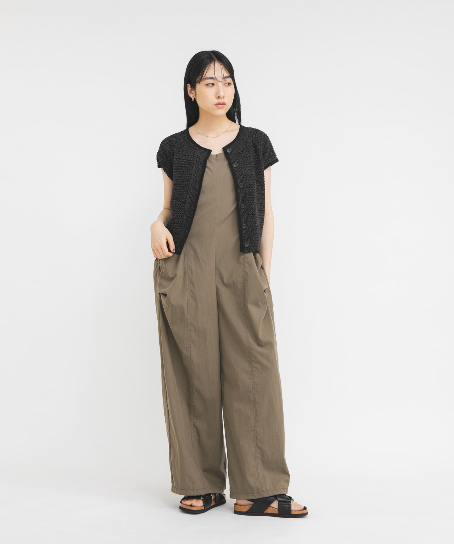 身長：160cm サイズ：one