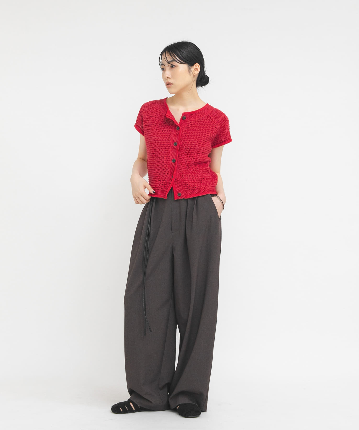 身長：160cm サイズ：one