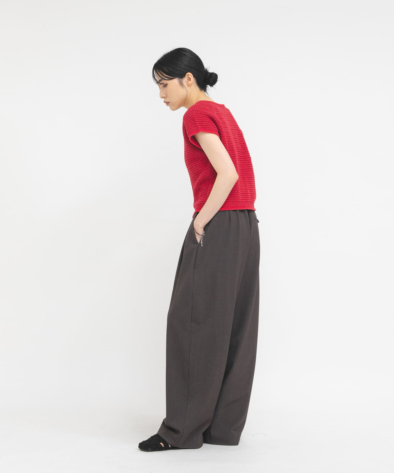 身長：160cm サイズ：one