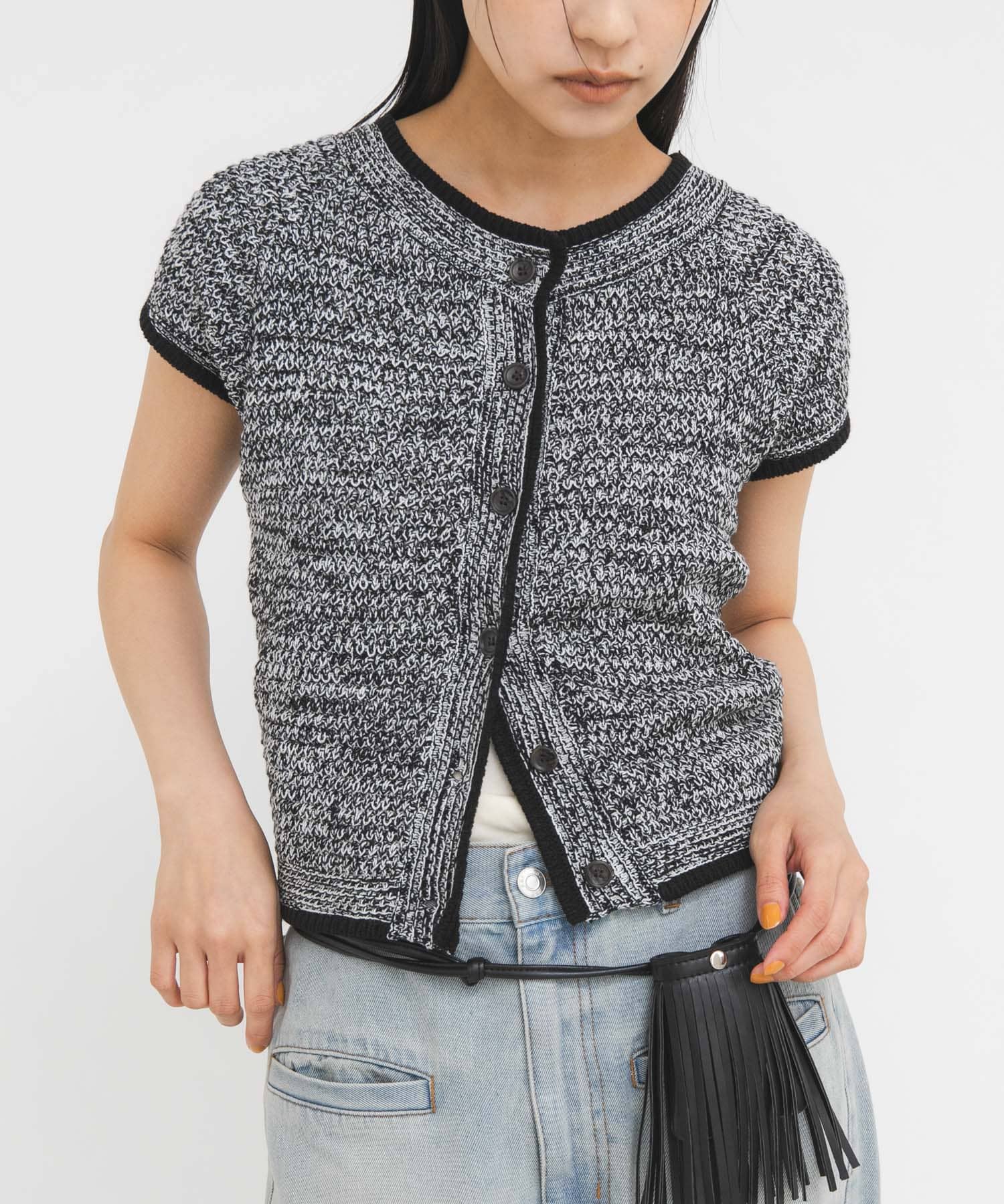 コンパクトメランジニット