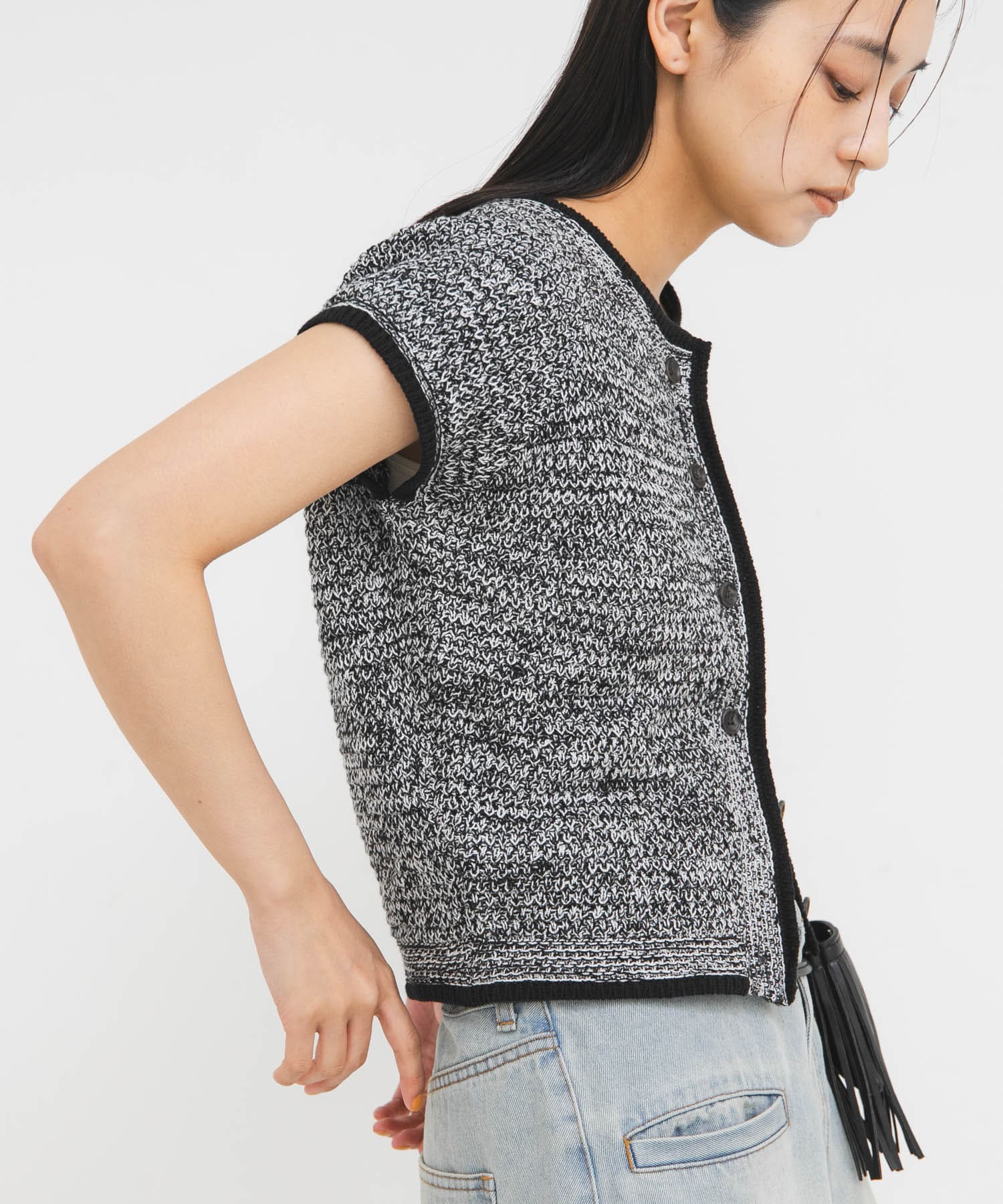 身長：163cm サイズ：one