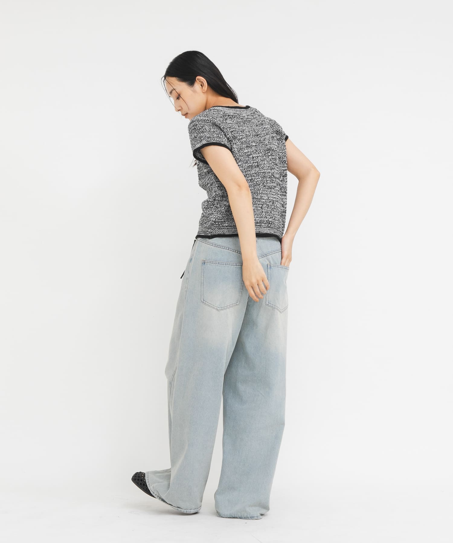 身長：163cm サイズ：one
