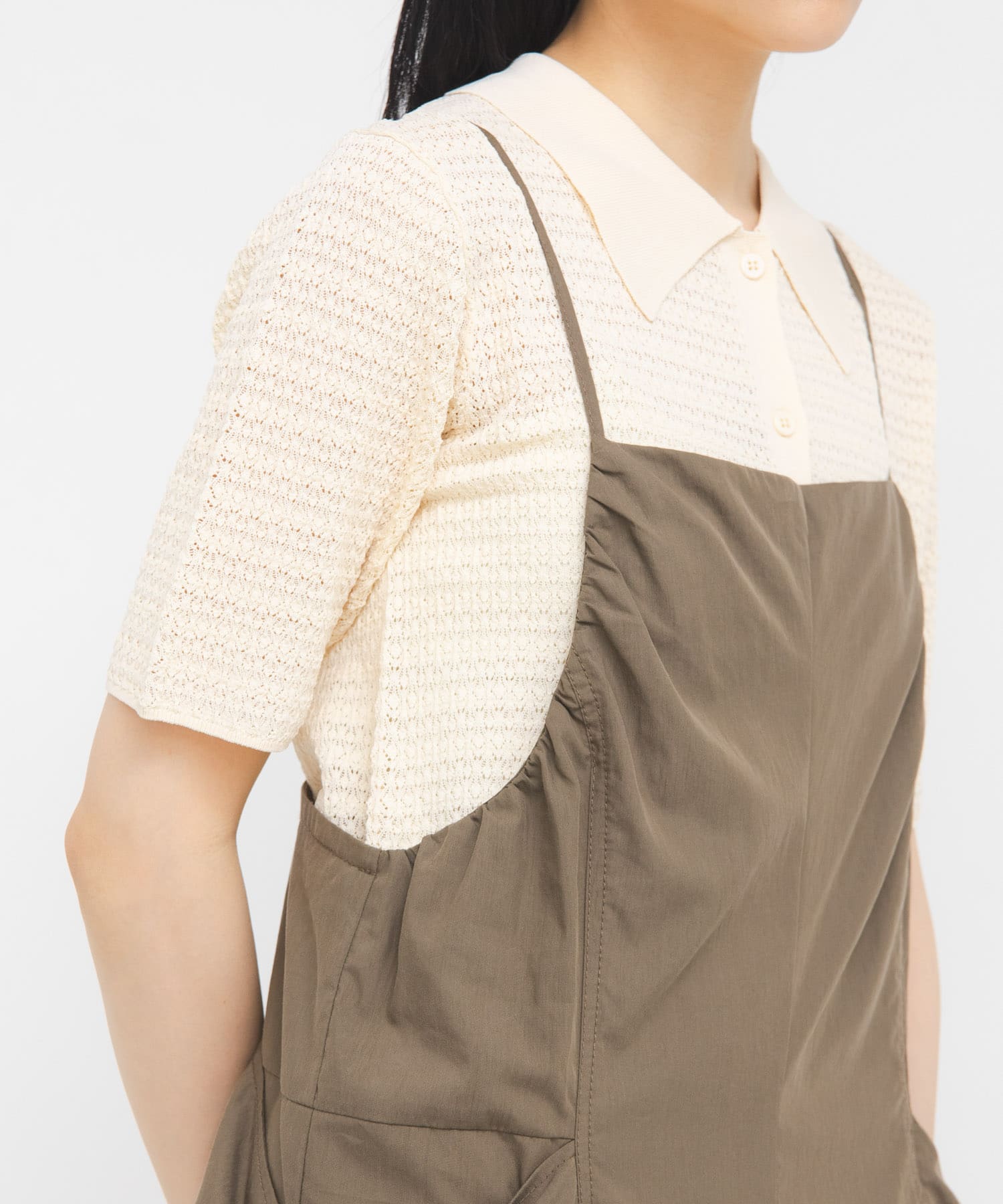 ラッセルニットシャツ