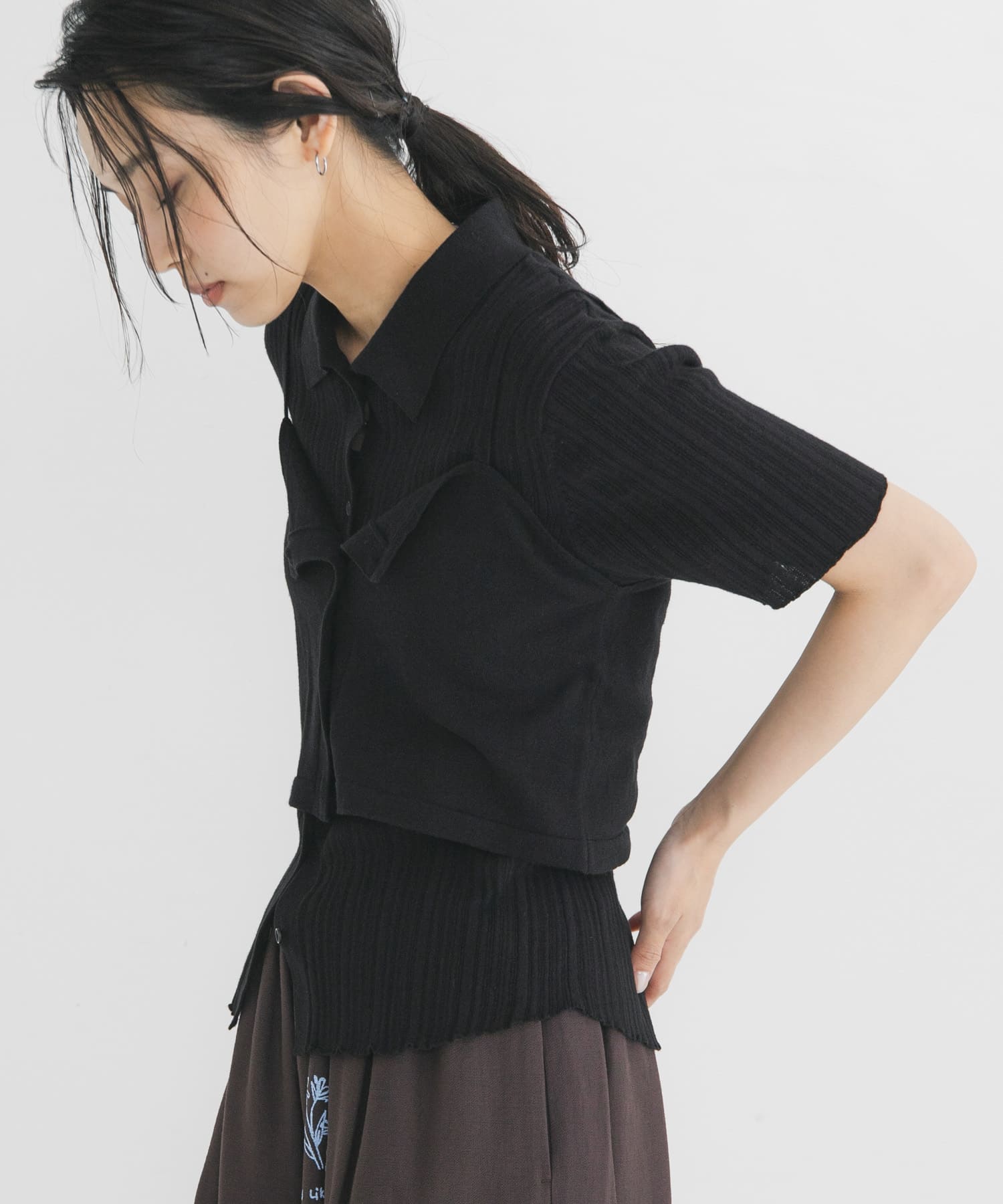 身長：163cm サイズ：one