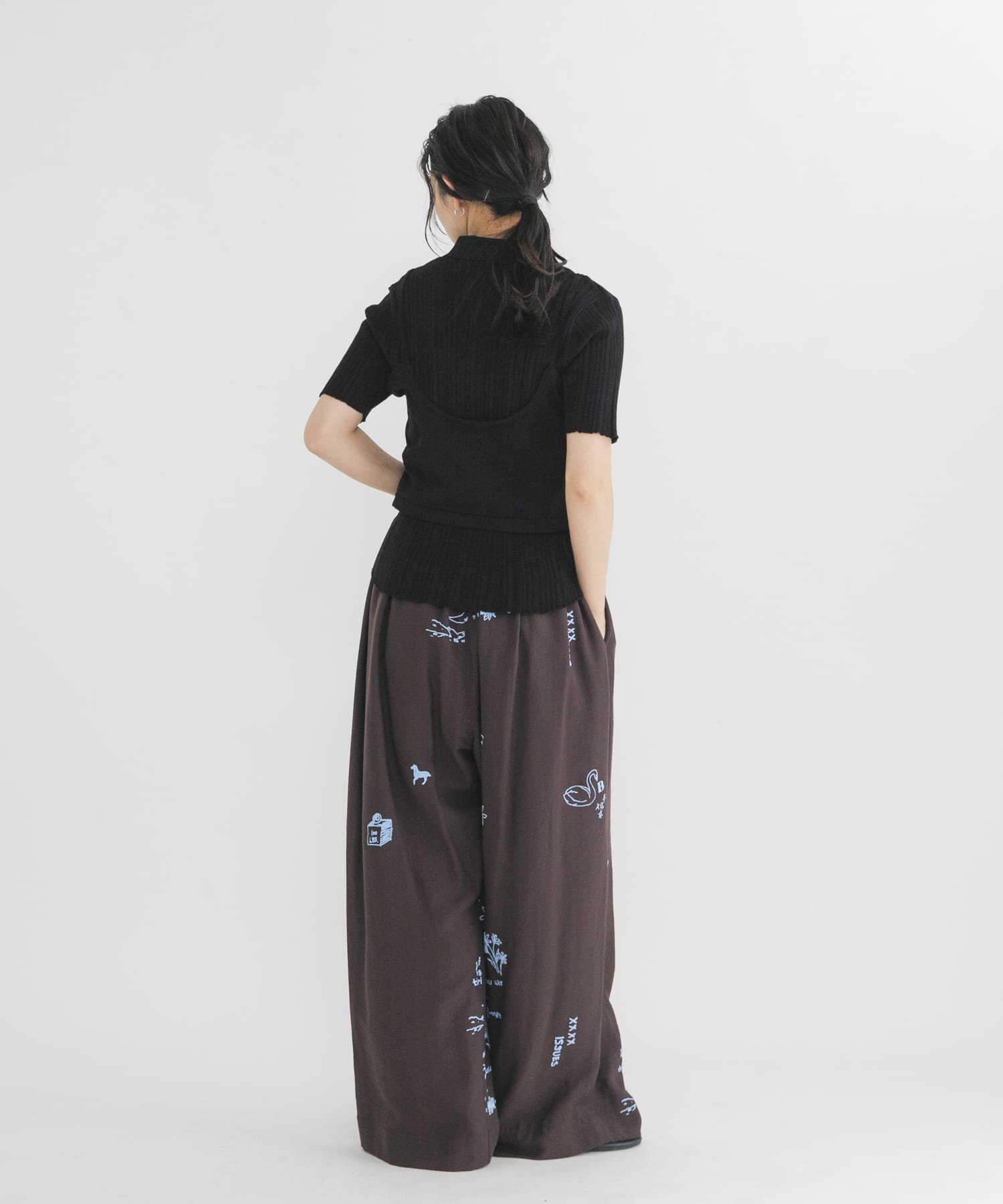 身長：163cm サイズ：one