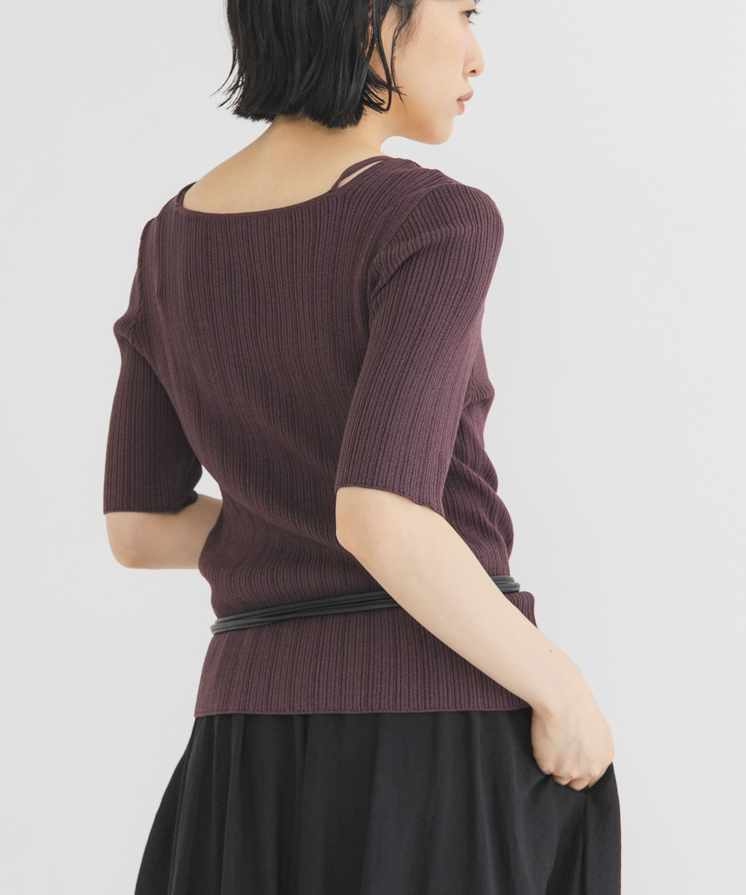 身長：160cm サイズ：one