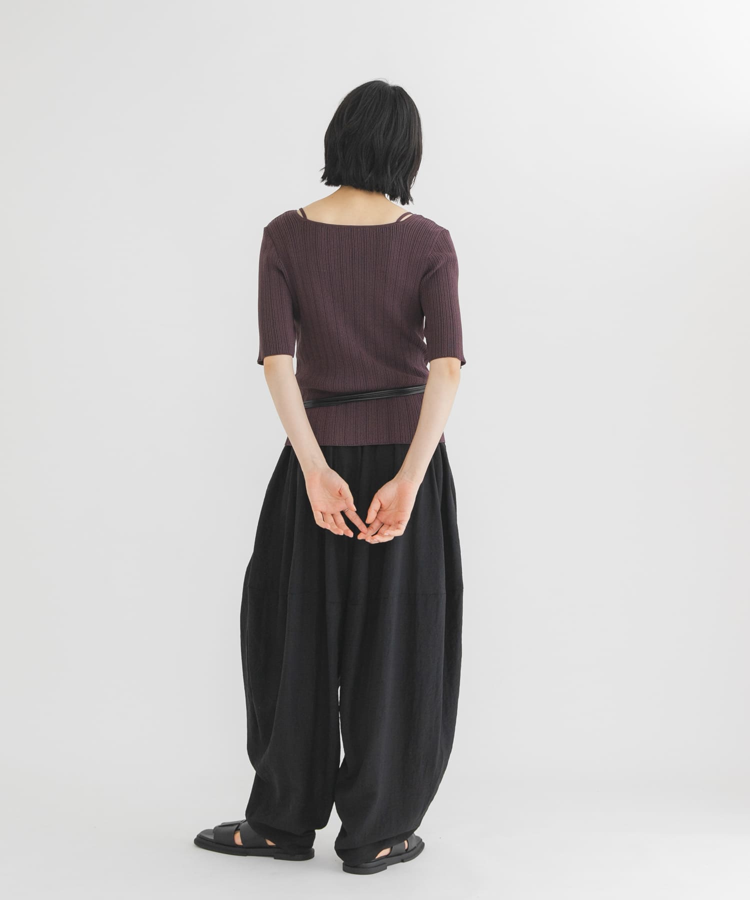 身長：160cm サイズ：one