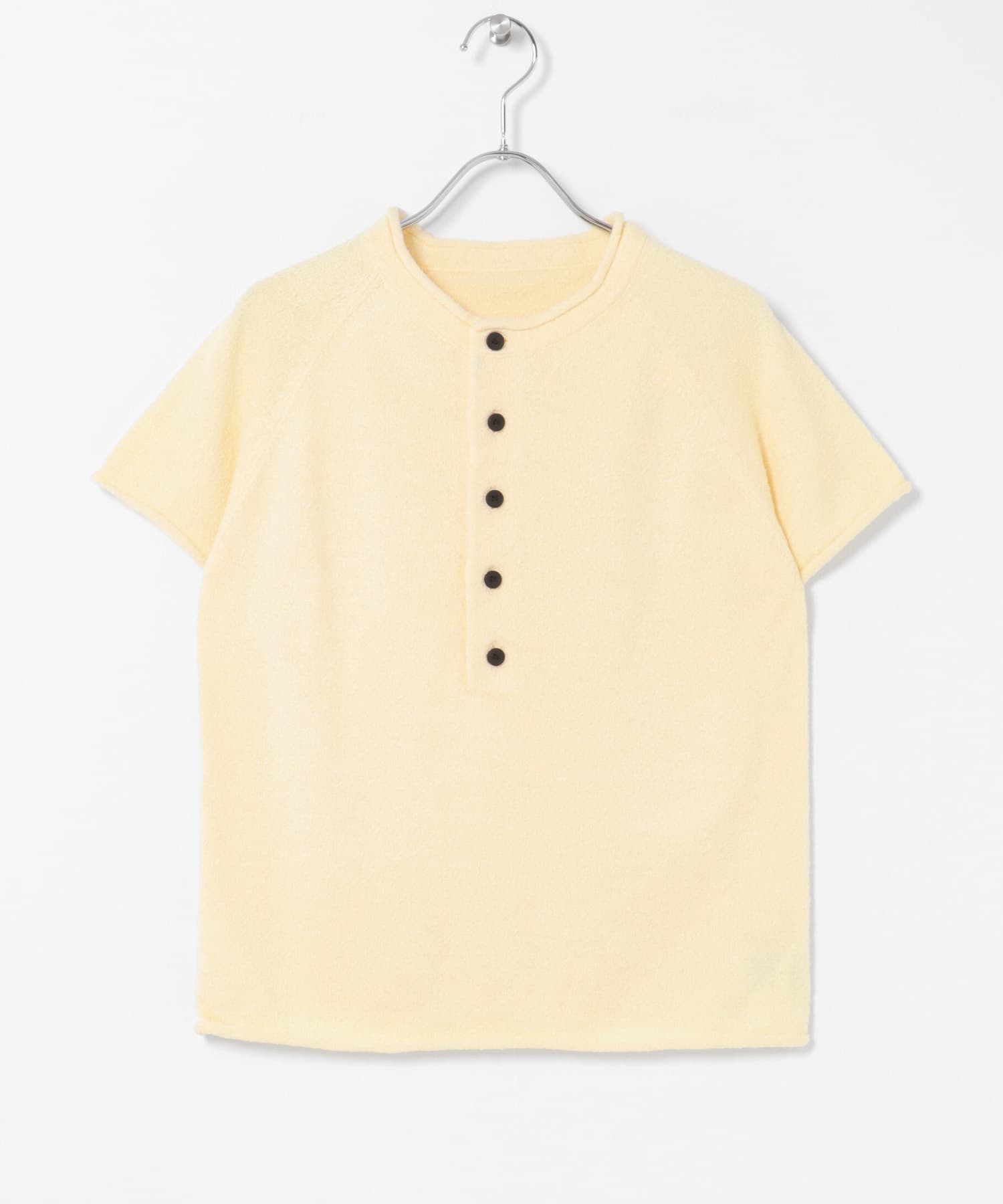 ブークレヘンリーニット IVORY One