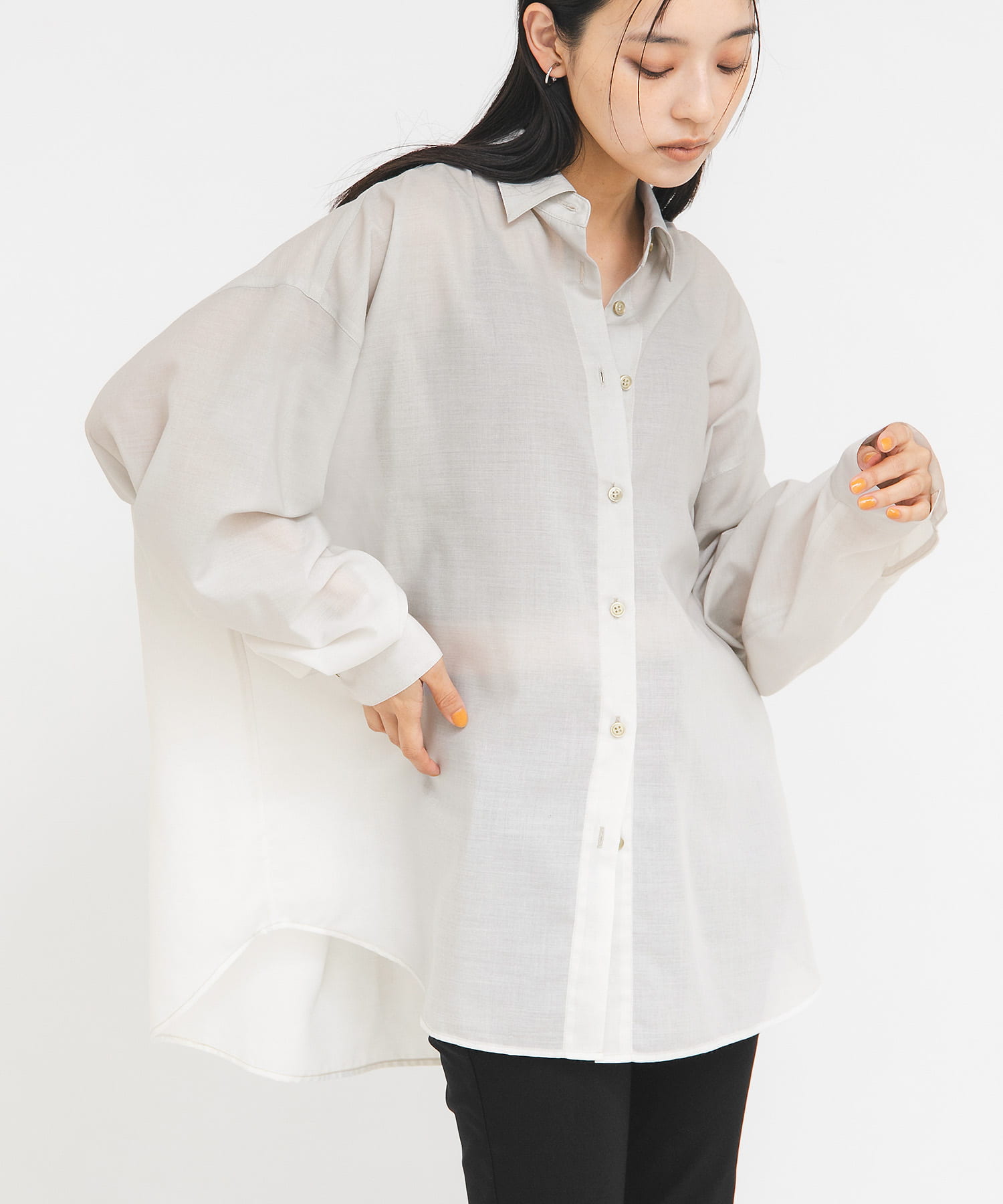 グラデーションシャツ