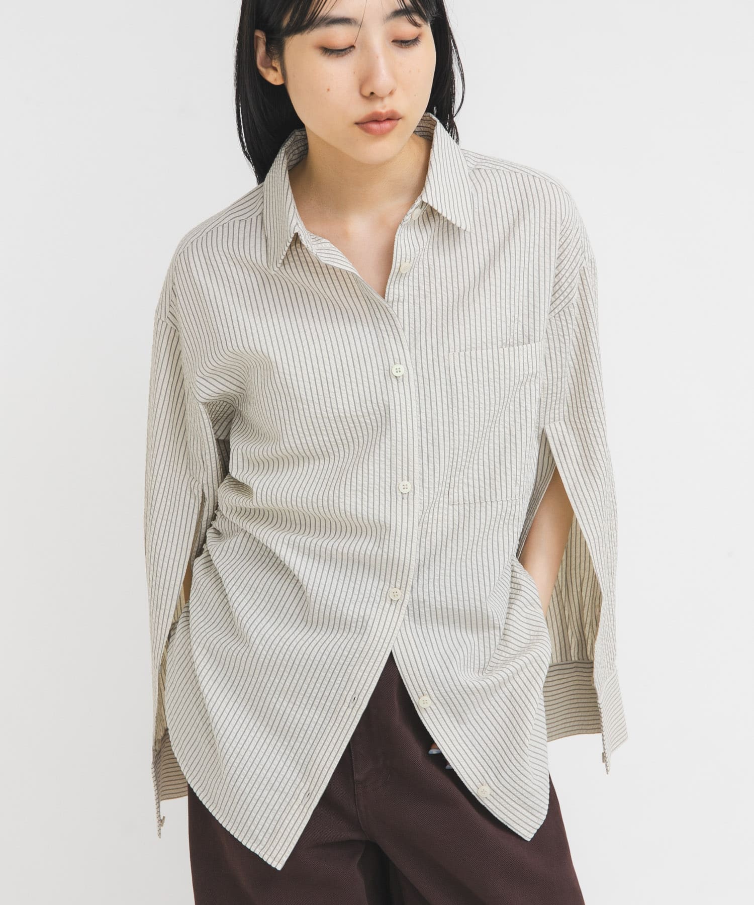 身長 : 160cm サイズ : one