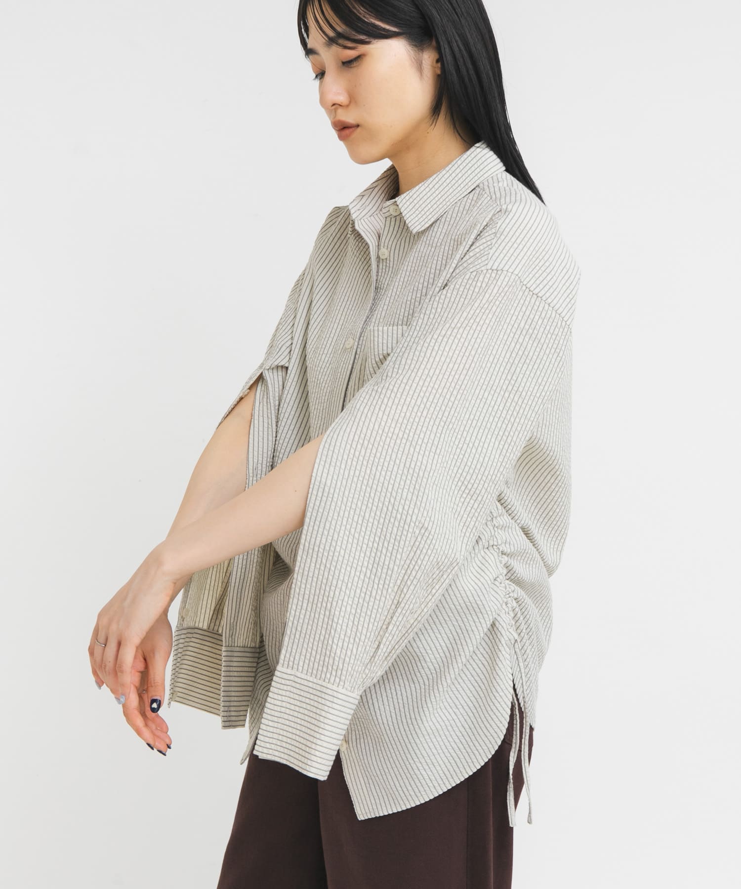 身長 : 160cm サイズ : one