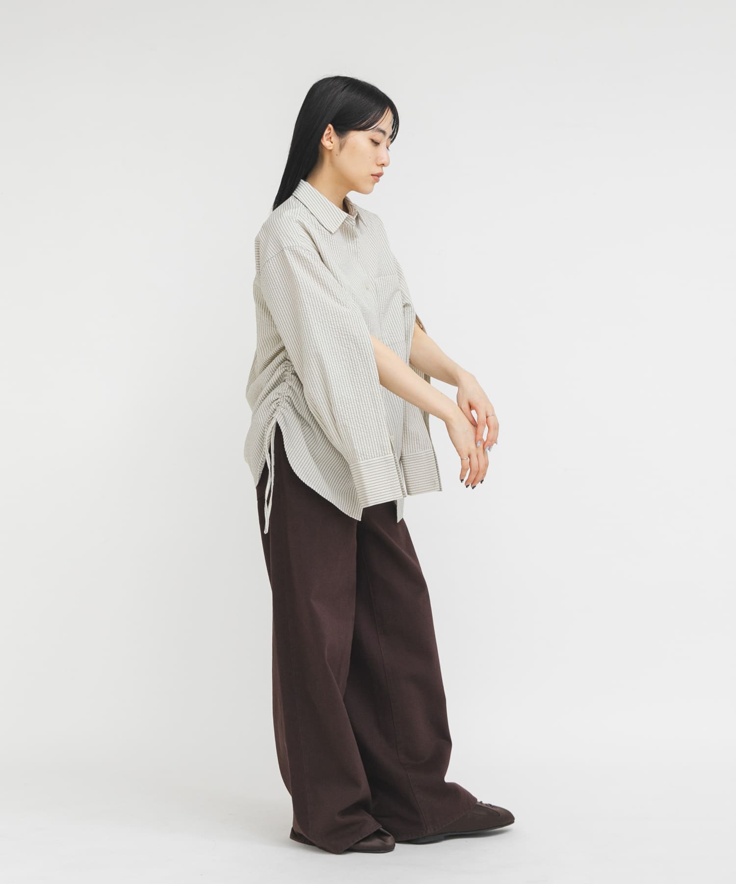 身長 : 160cm サイズ : one