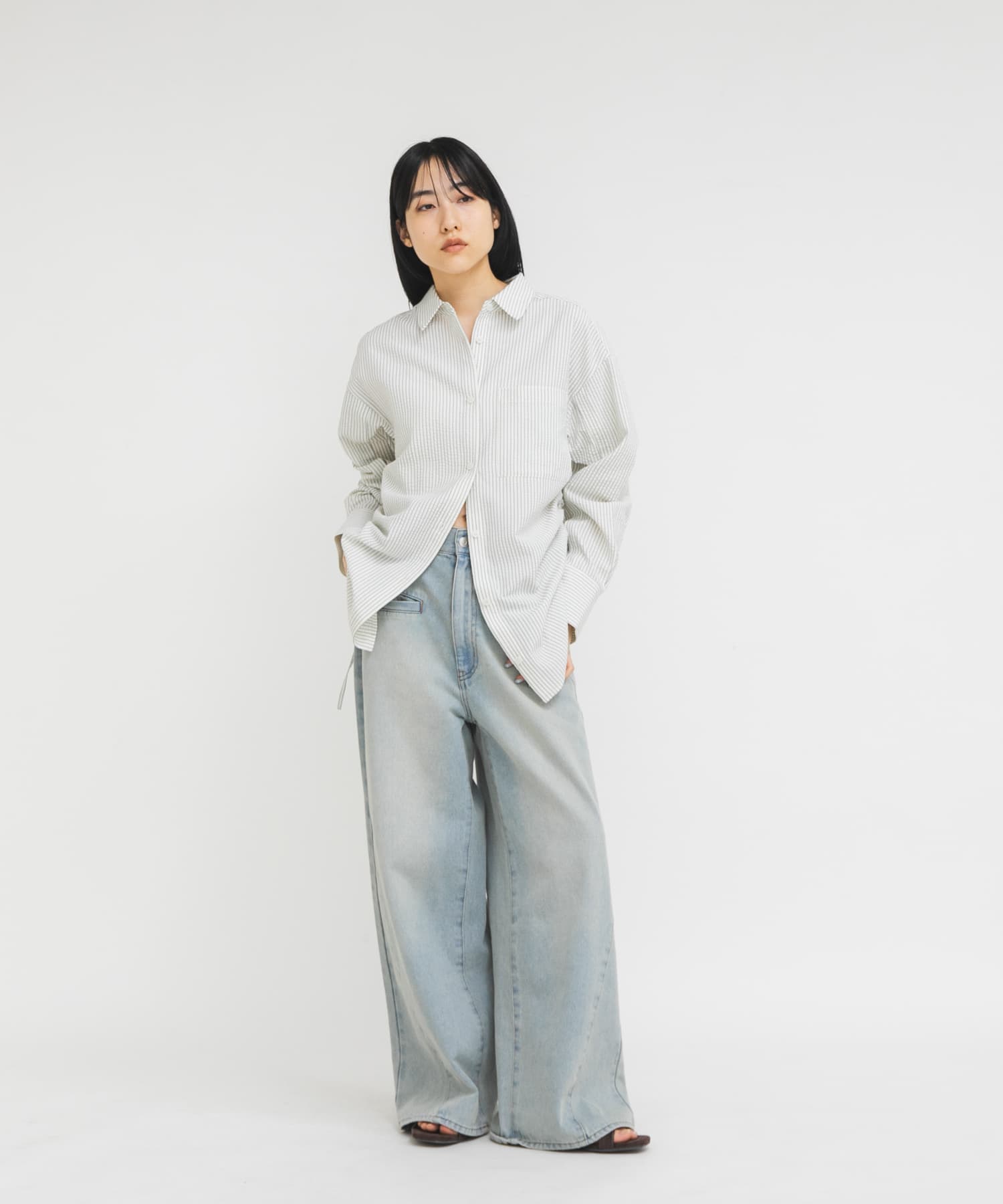 身長 : 160cm サイズ : one